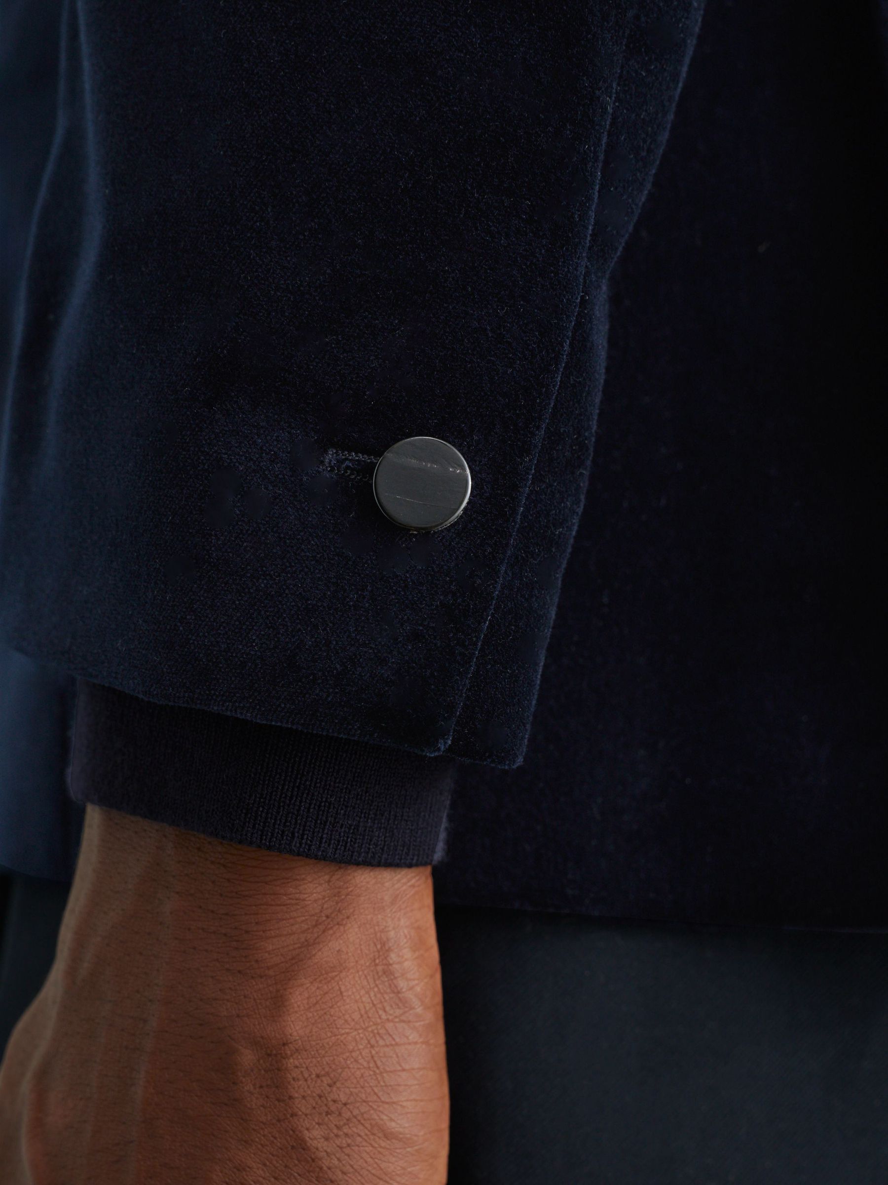 Jacket in Navy - Image 5 of 8