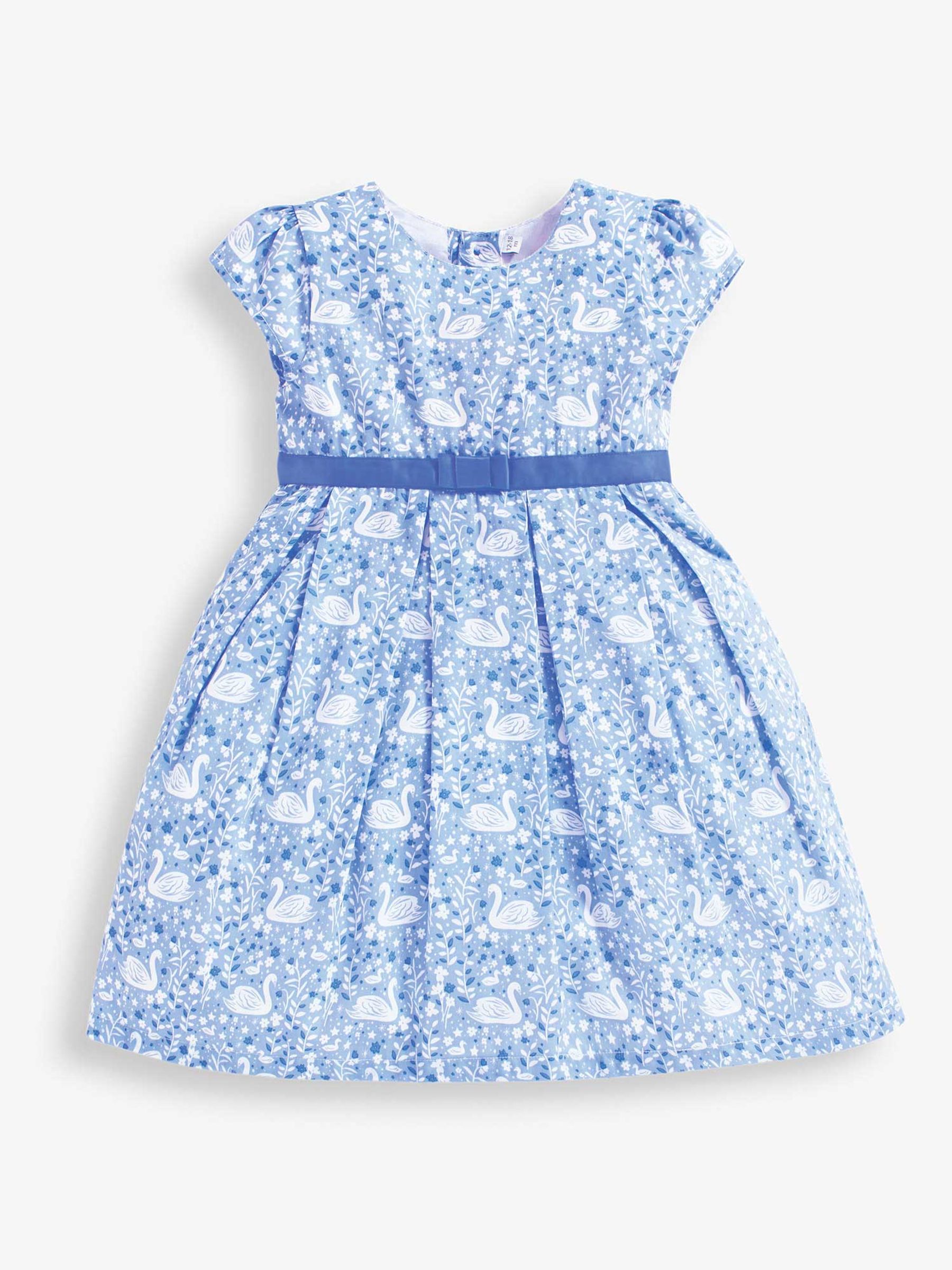 Blue Girls' Swan Party Dress - Image 2 of 3