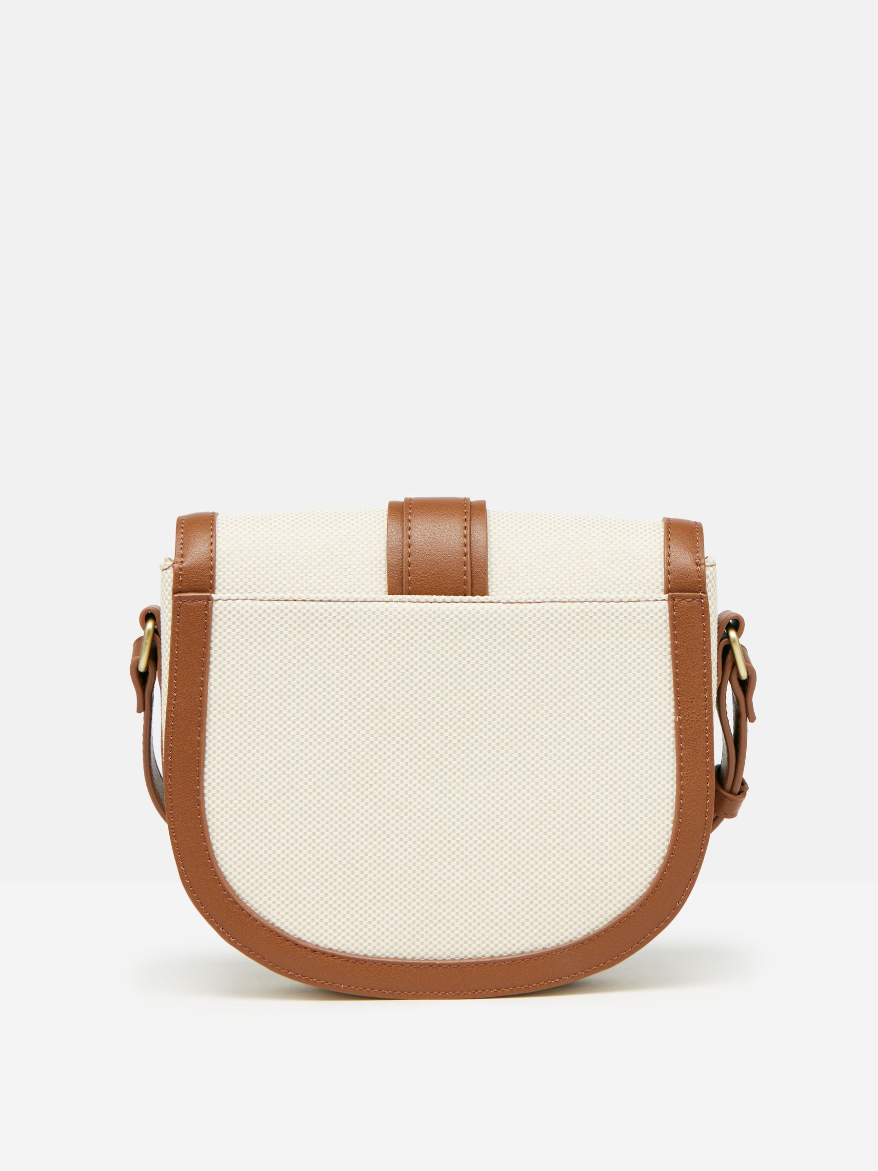 Ludlow Tan Canvas Cross Body Bag - Image 5 of 9
