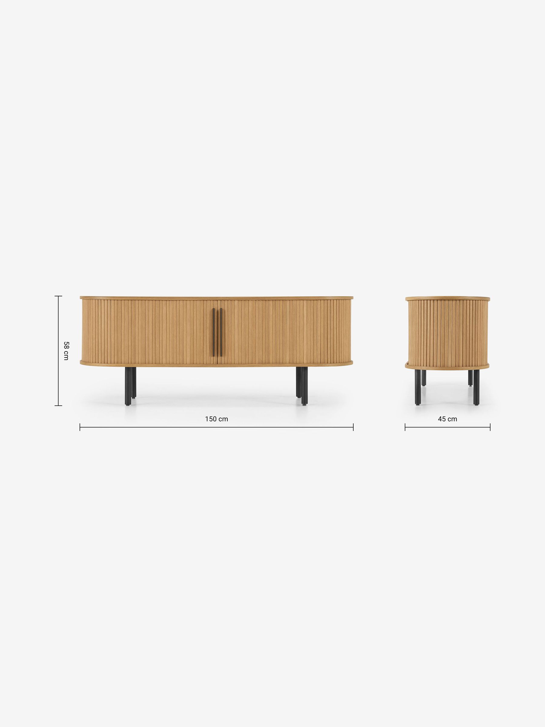 Tambo TV Unit in Oak - Image 3 of 3