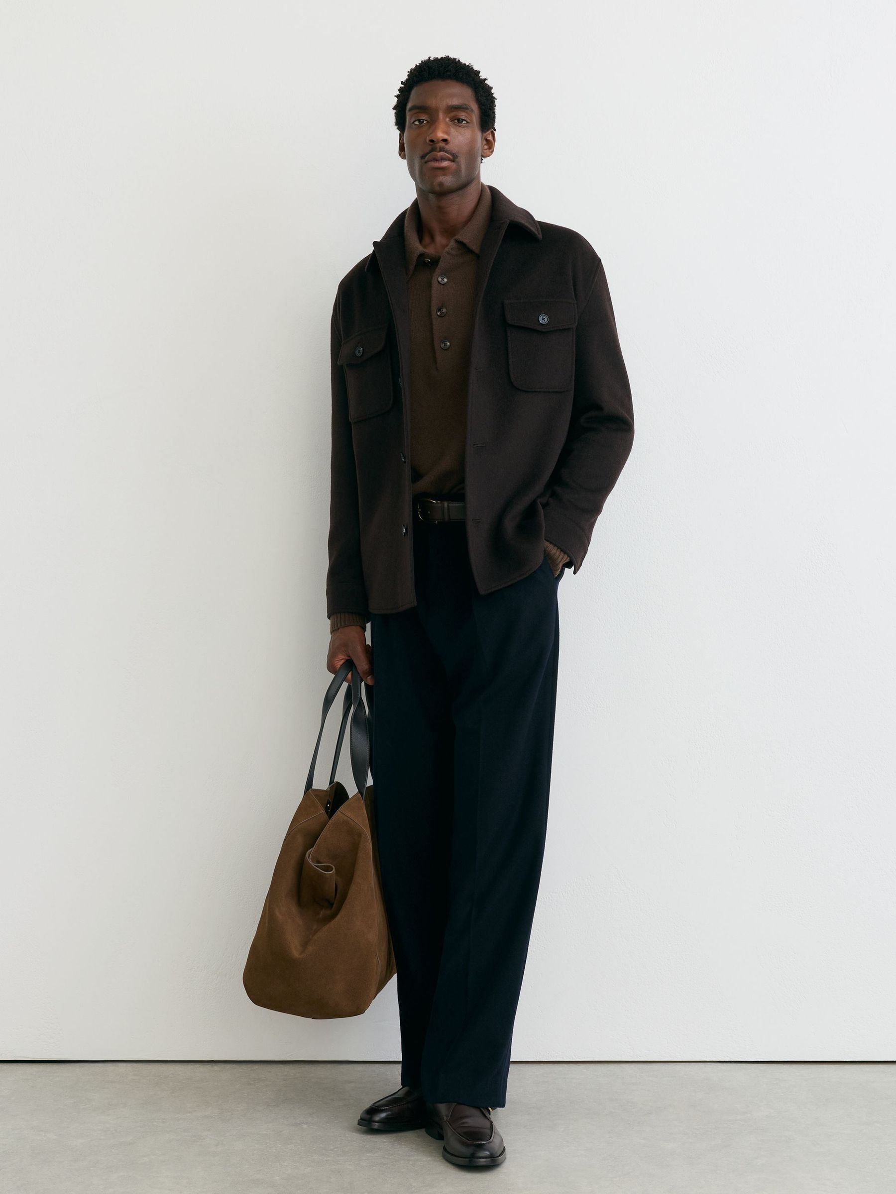 Shirt in Dark Brown - Image 3 of 7