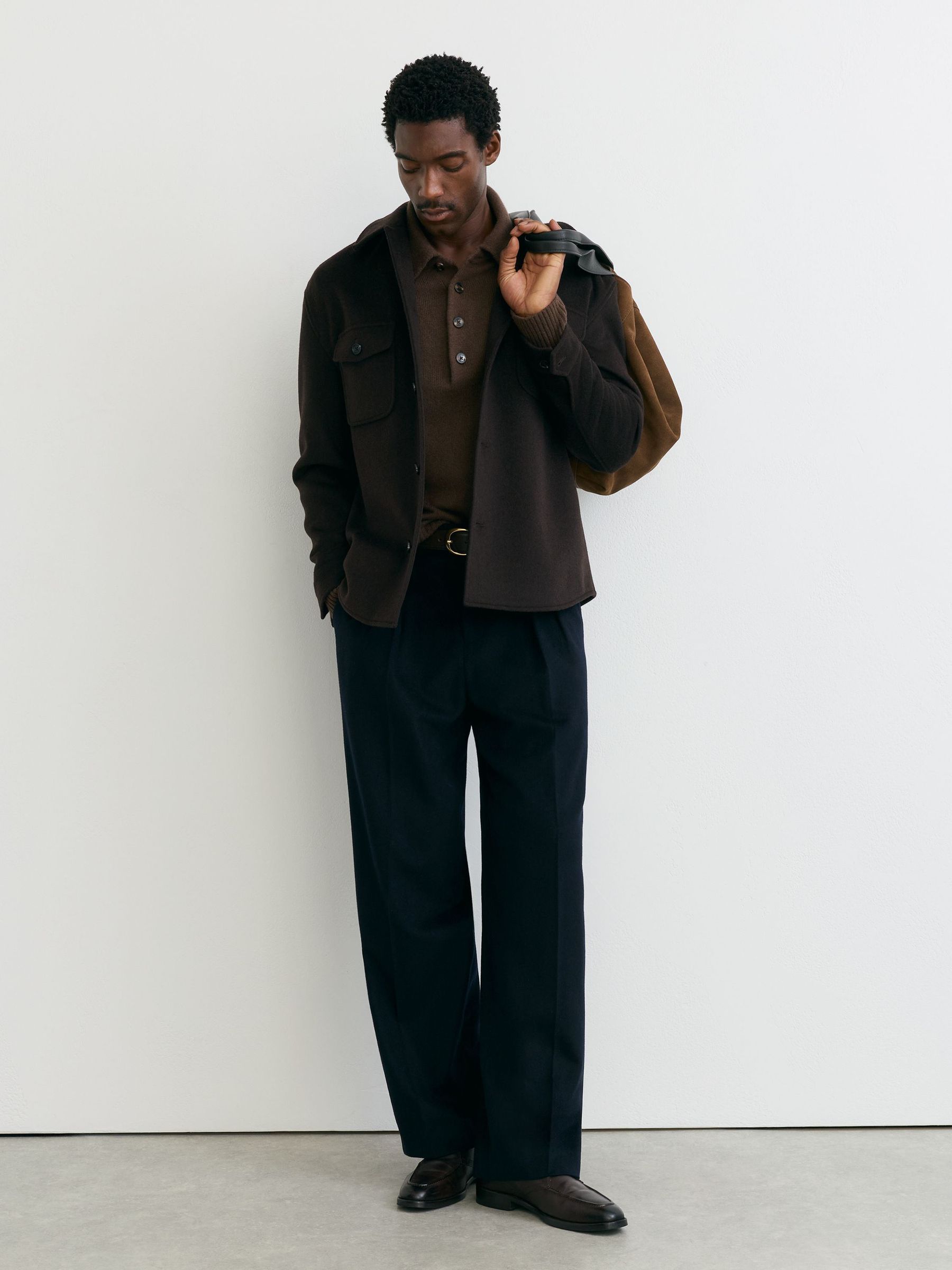 Shirt in Dark Brown - Image 5 of 7