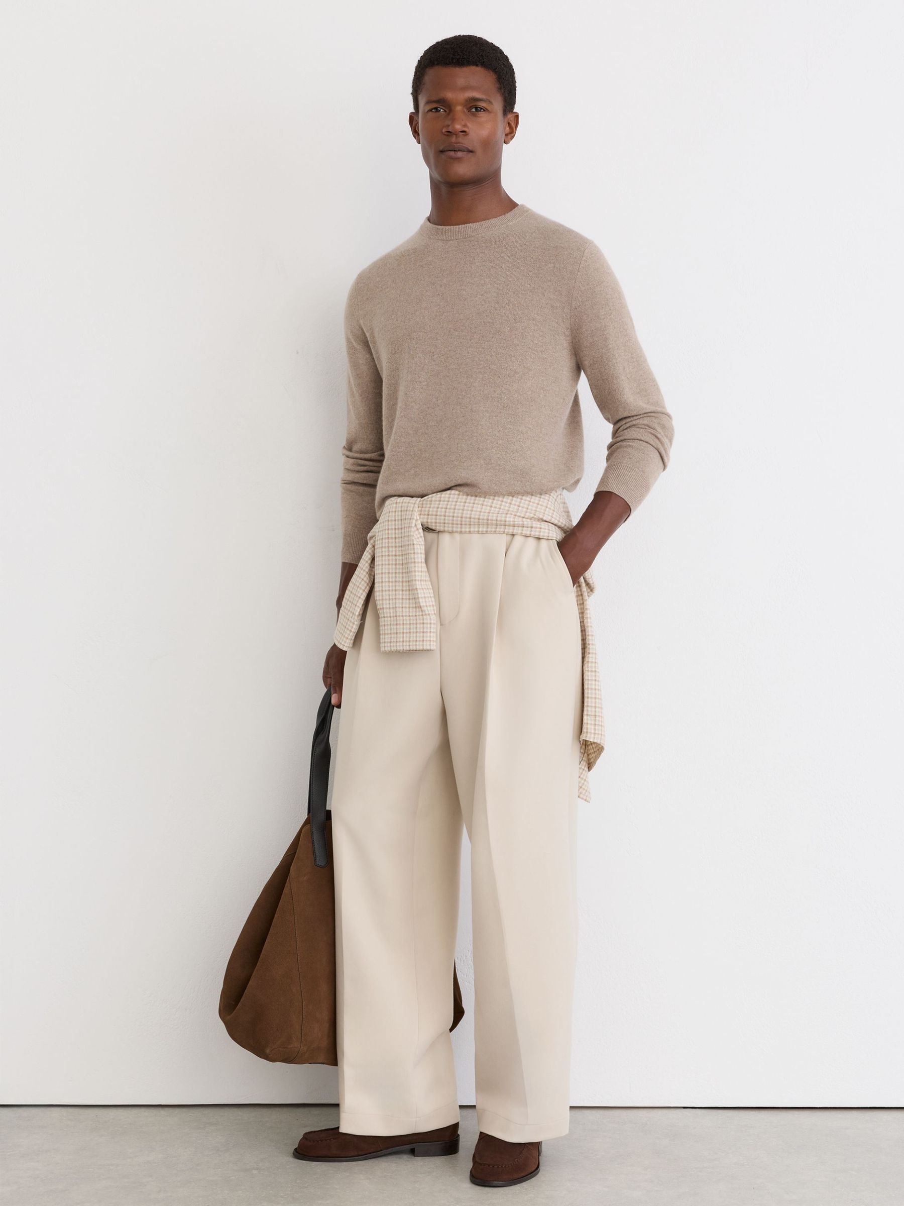 Jumper i Taupe Melange - Bild 4 av 8