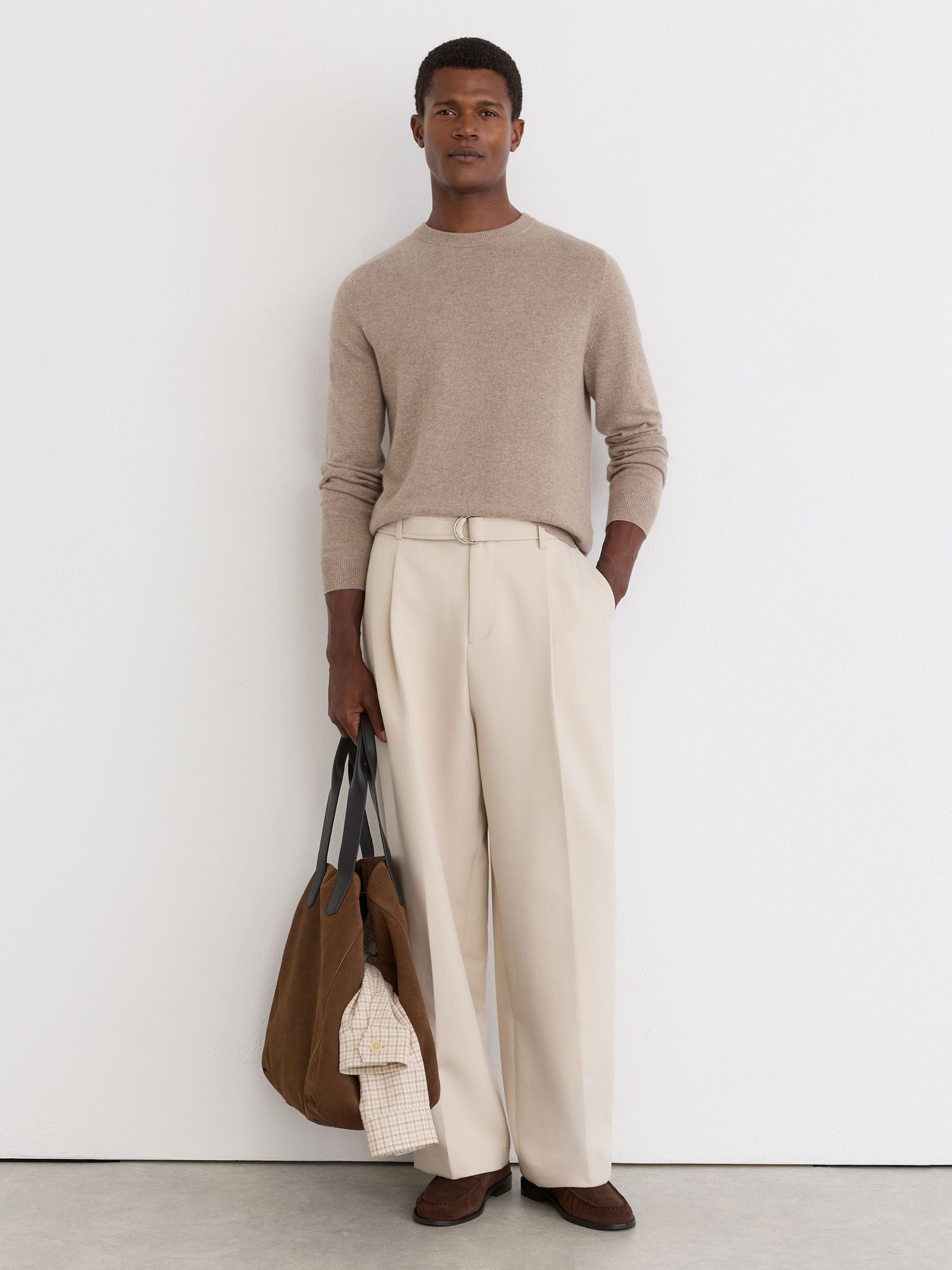 Jumper i Taupe Melange - Bild 7 av 8
