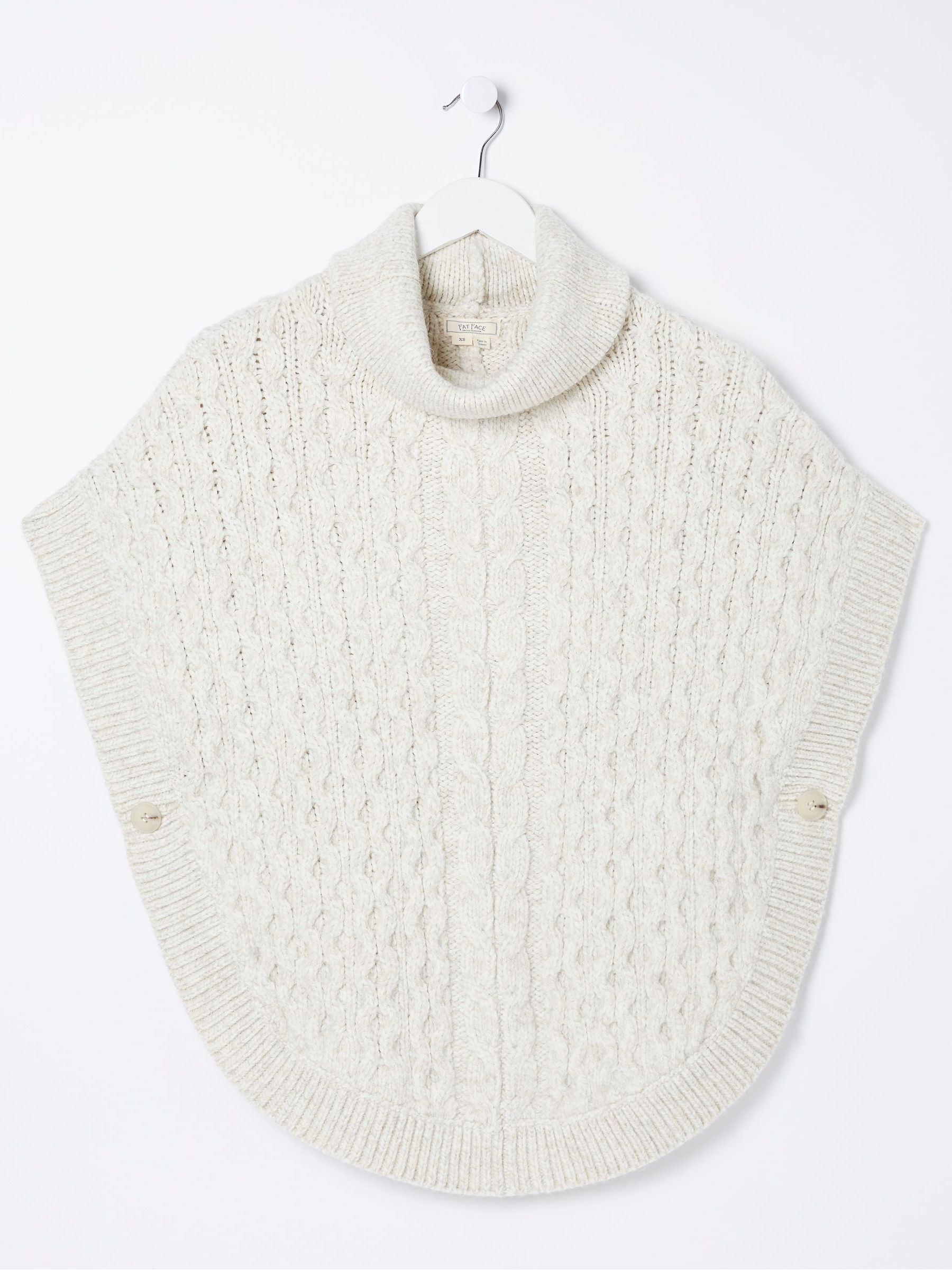 Cream Penny Poncho - Image 5 of 5 Cream Penny Poncho - Image 5 of 5