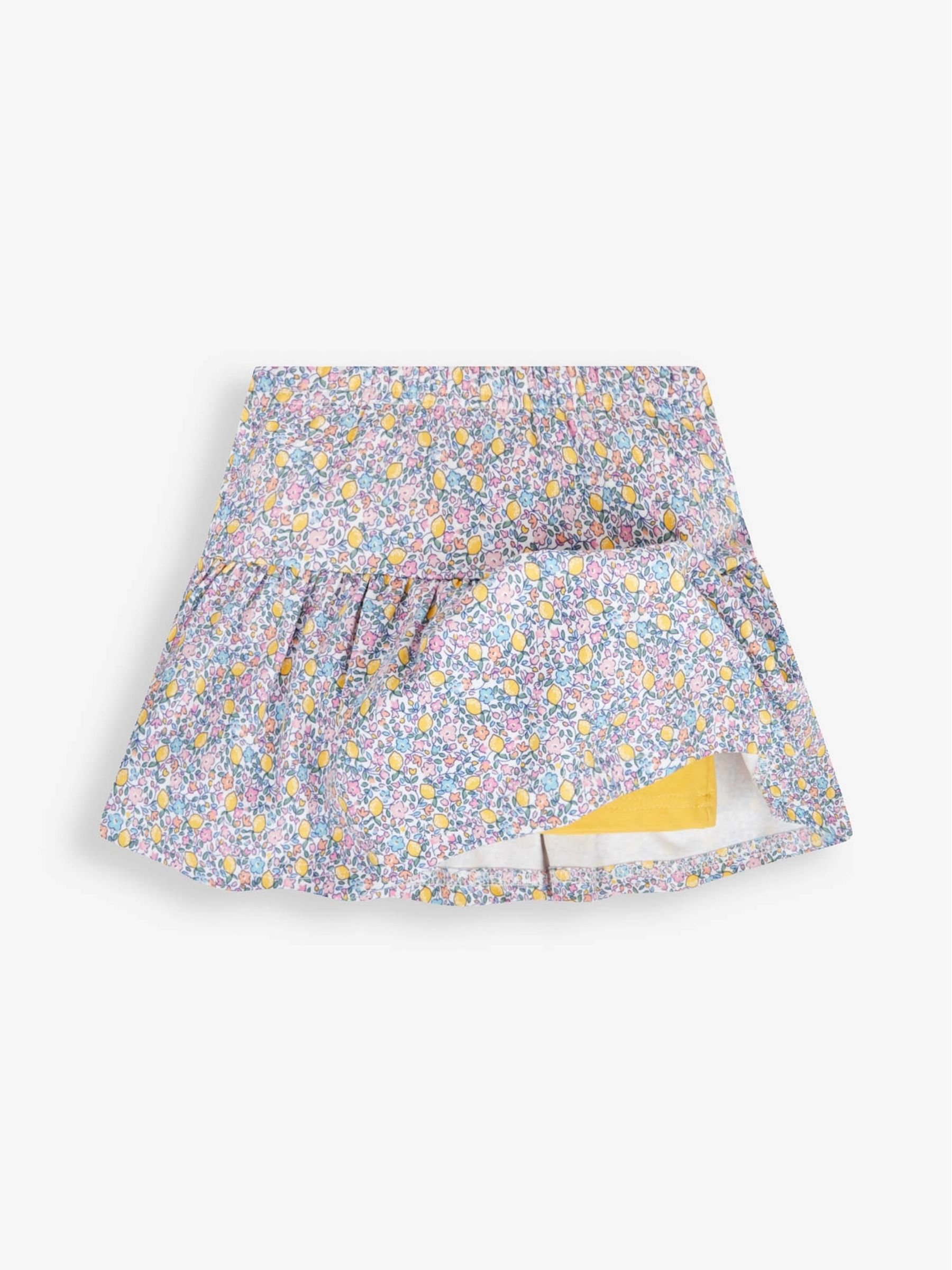 Lemon Ditsy Ditsy Print Skort - Image 2 of 3