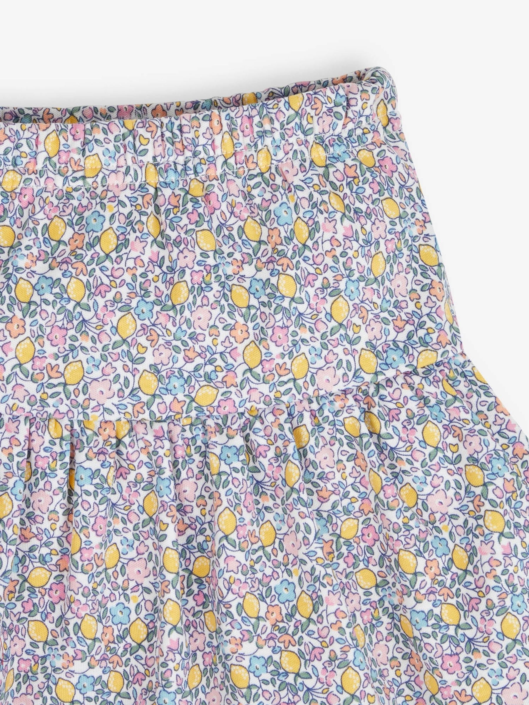 Lemon Ditsy Ditsy Print Skort - Image 3 of 3