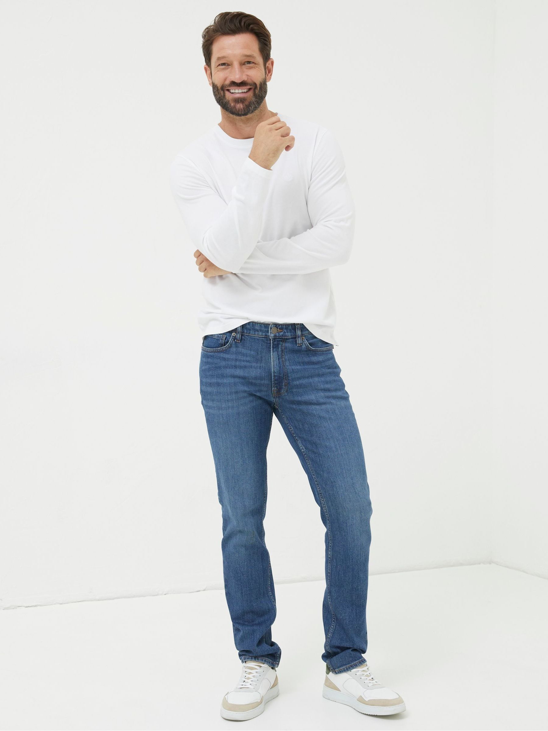 Blue Slim Fit Jeans - Image 3 of 5