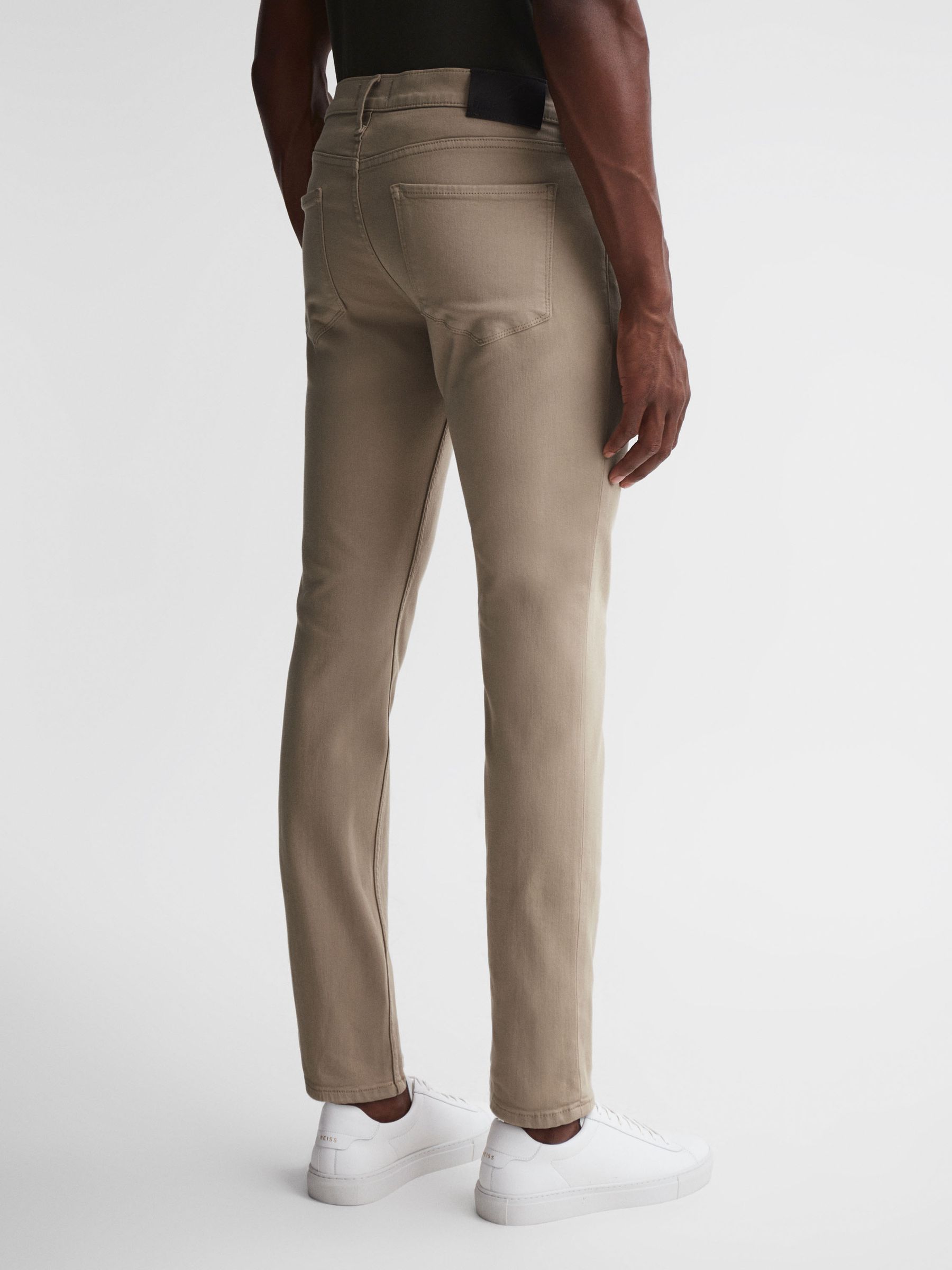 Paige High Stretch Jeans in Wheat Harvest - Image 4 of 4