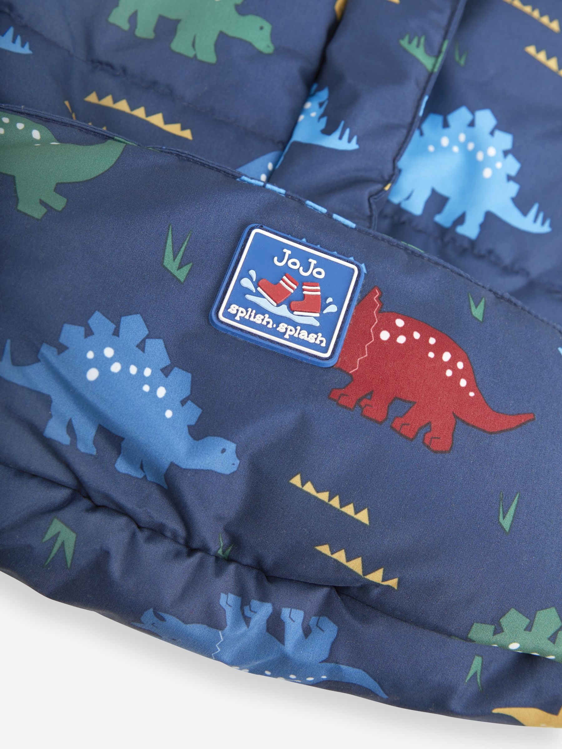 Navy Dino Waterproof Fleece Lined Buggy Cosy - Image 4 of 5