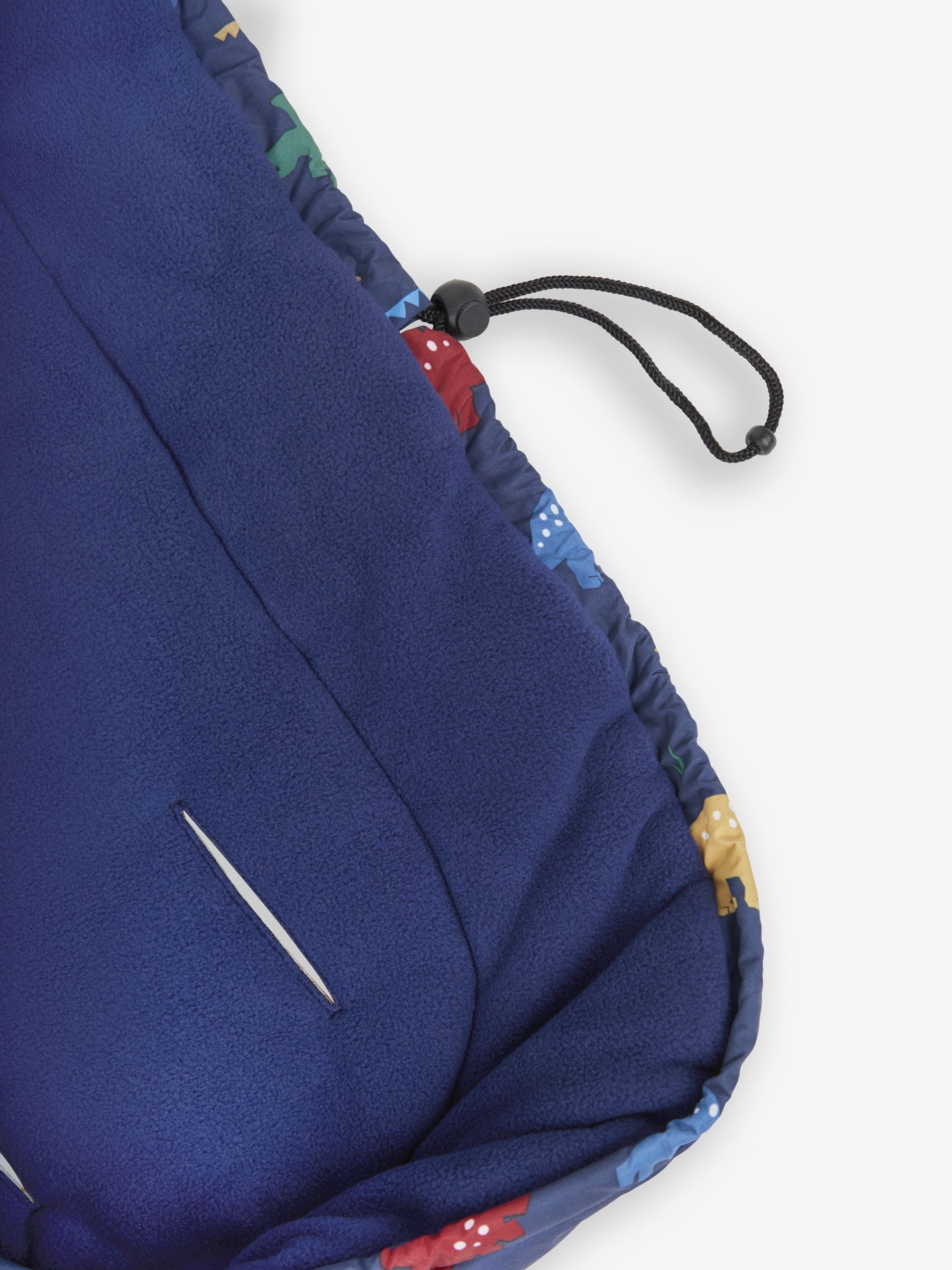 Navy Dino Waterproof Fleece Lined Buggy Cosy - Image 5 of 5