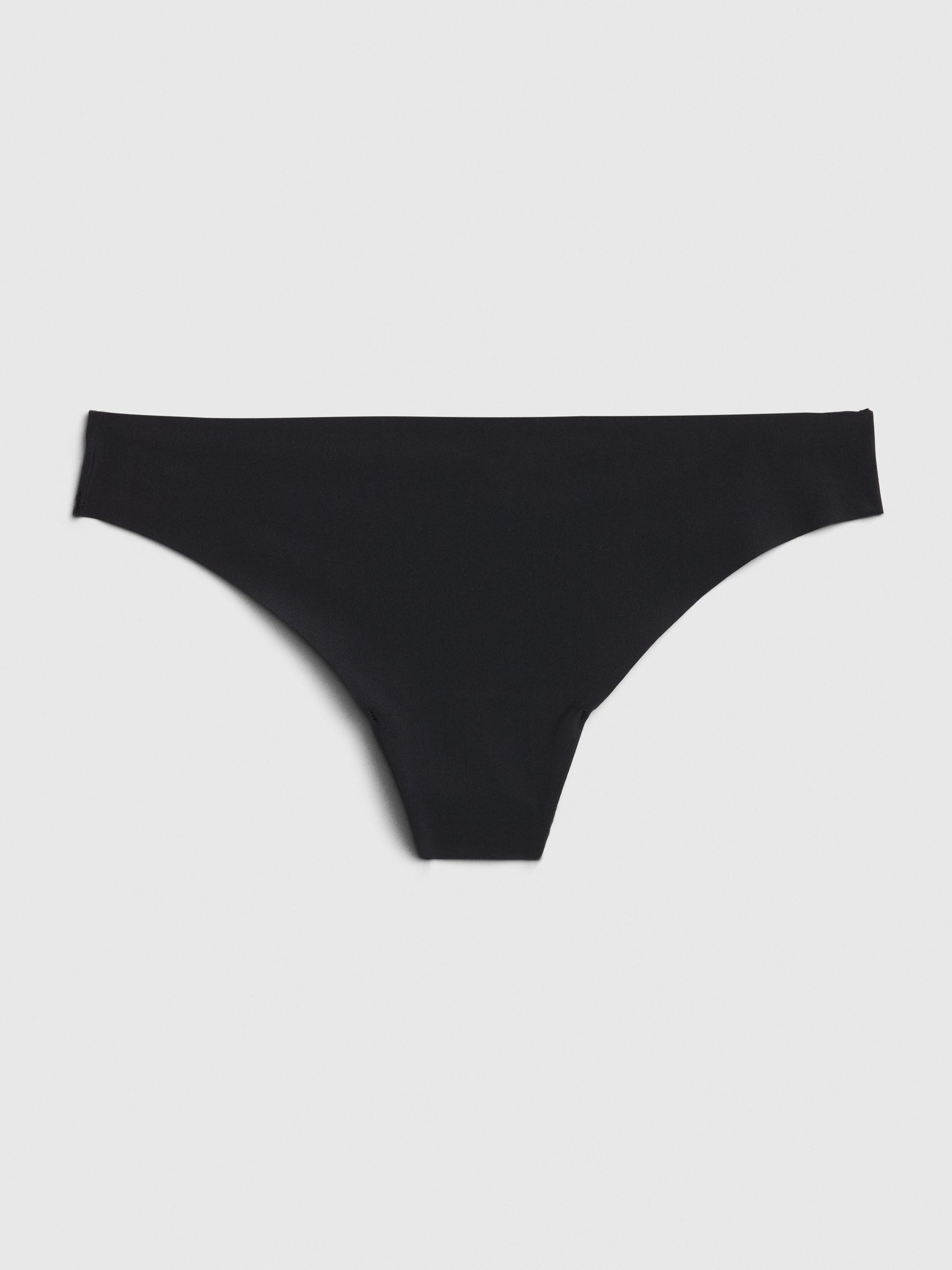 Black Thong No-Show Seamless Knickers - Image 1 of 1