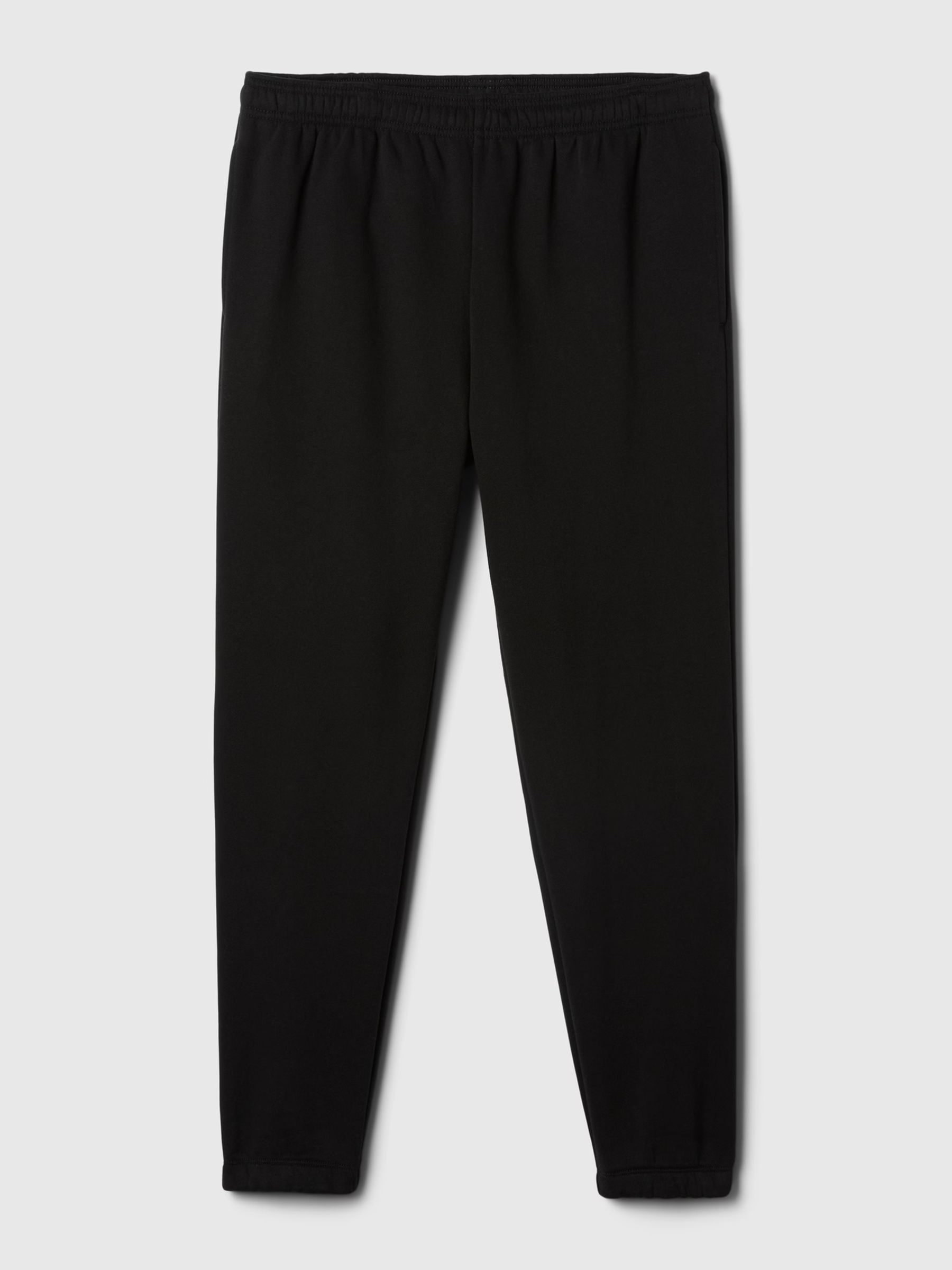 Black Vintage Soft Fleece-Lined Joggers - Image 5 of 5