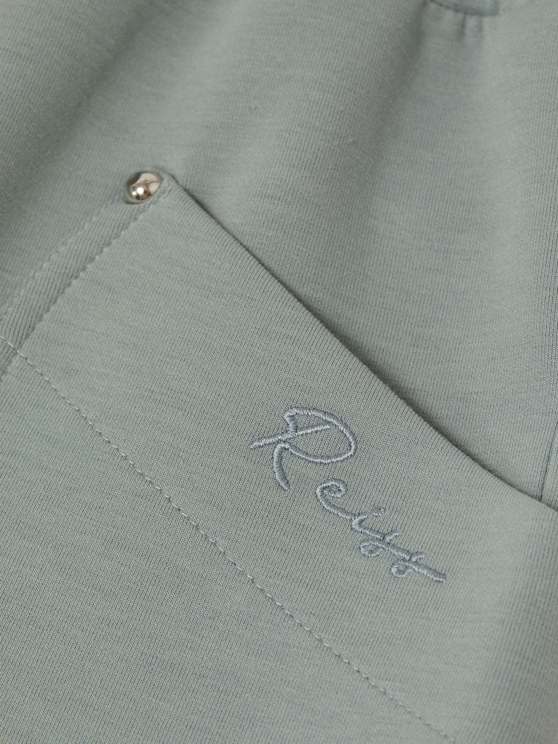 Junior Jersey Drawstring Joggers in Sage - Image 6 of 6