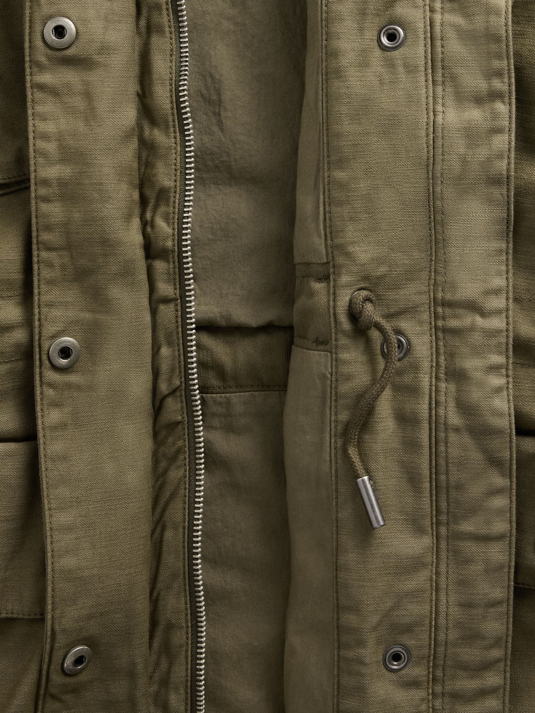 Gap x A.P.C. Green Oversized Utility Jacket - Image 7 of 8