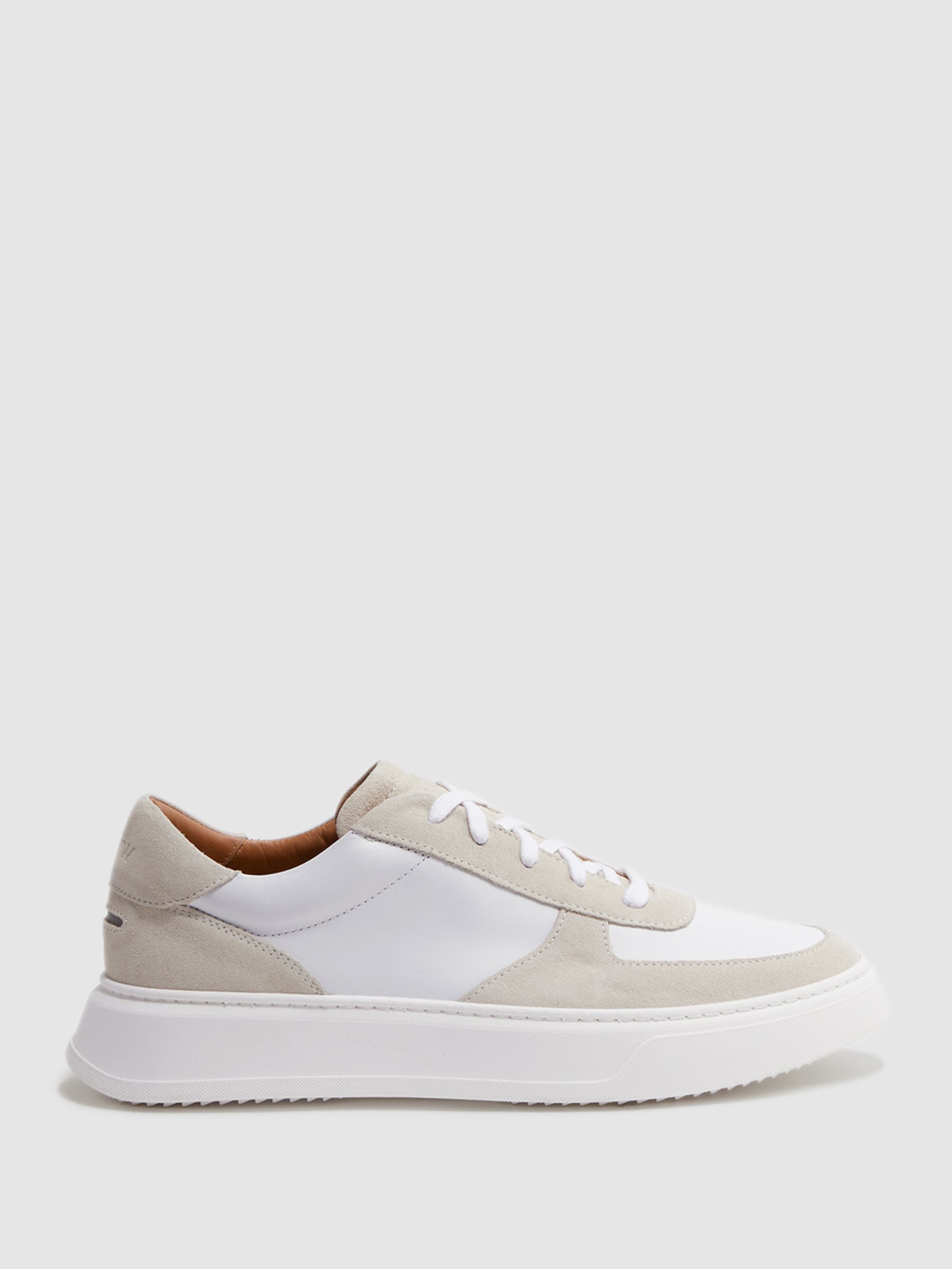 Unseen Marais Trainers in Off White - Image 1 of 7