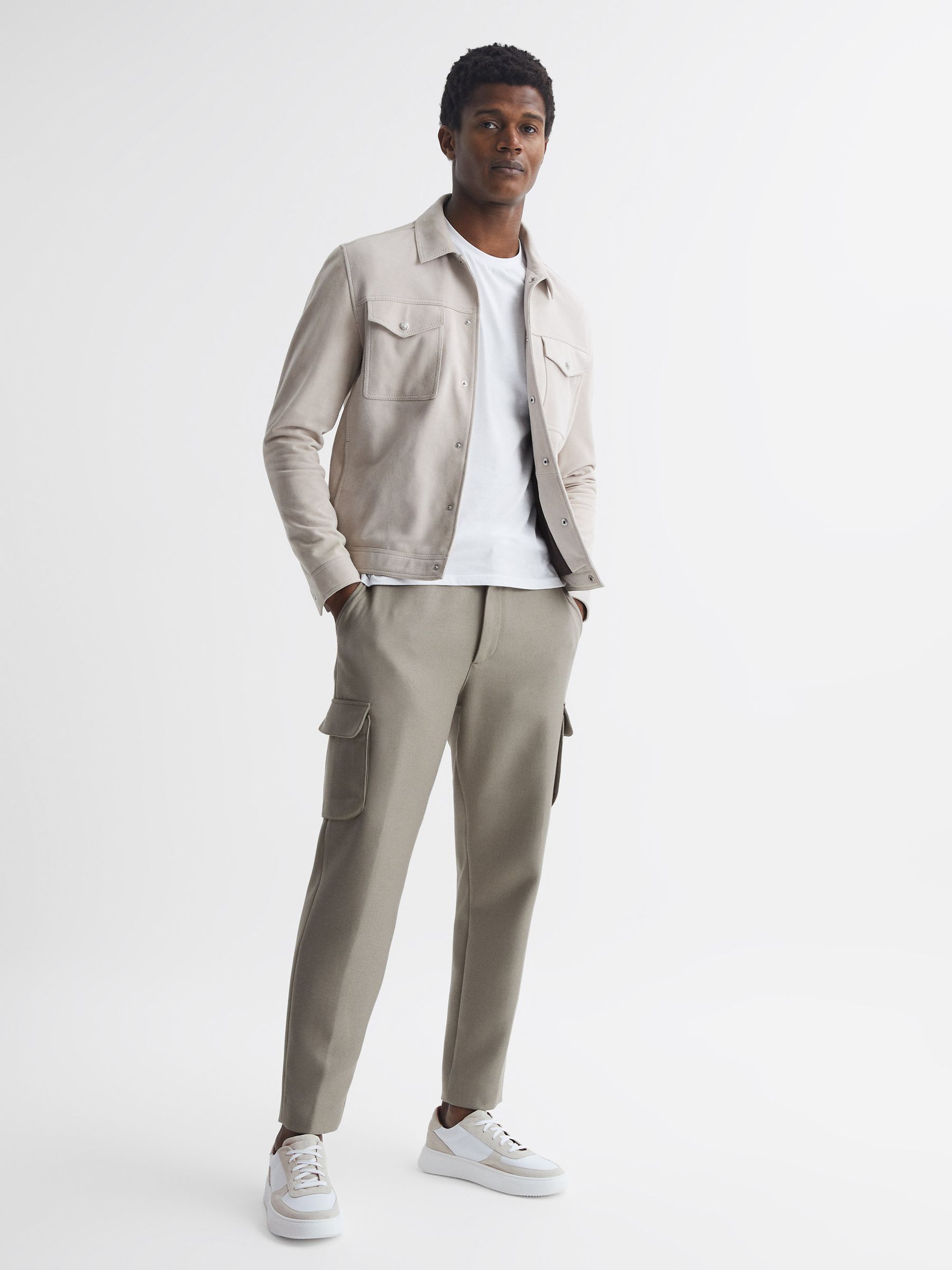 Unseen Marais Trainers in Off White - Image 2 of 7