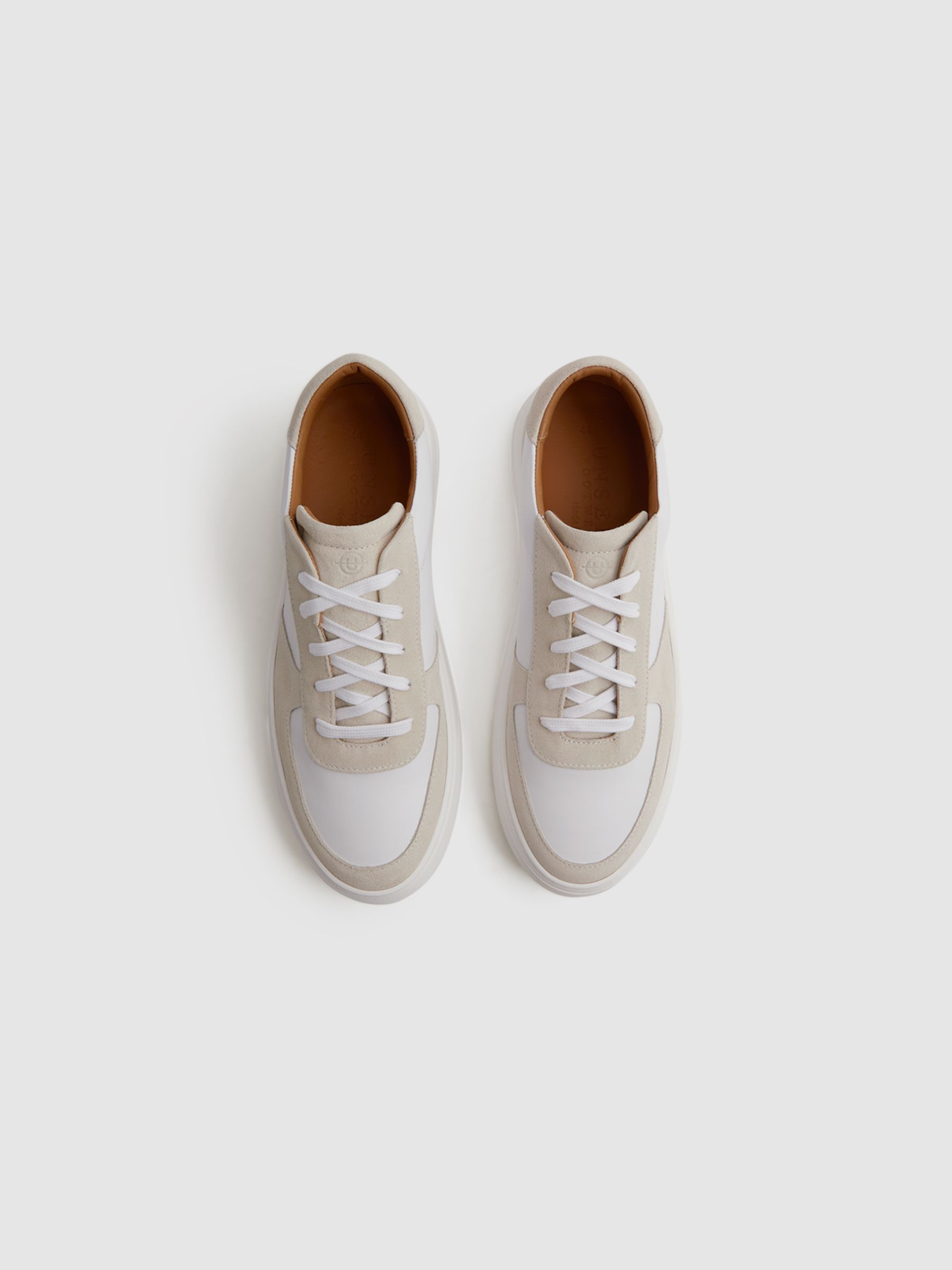 Unseen Marais Trainers in Off White - Image 4 of 7