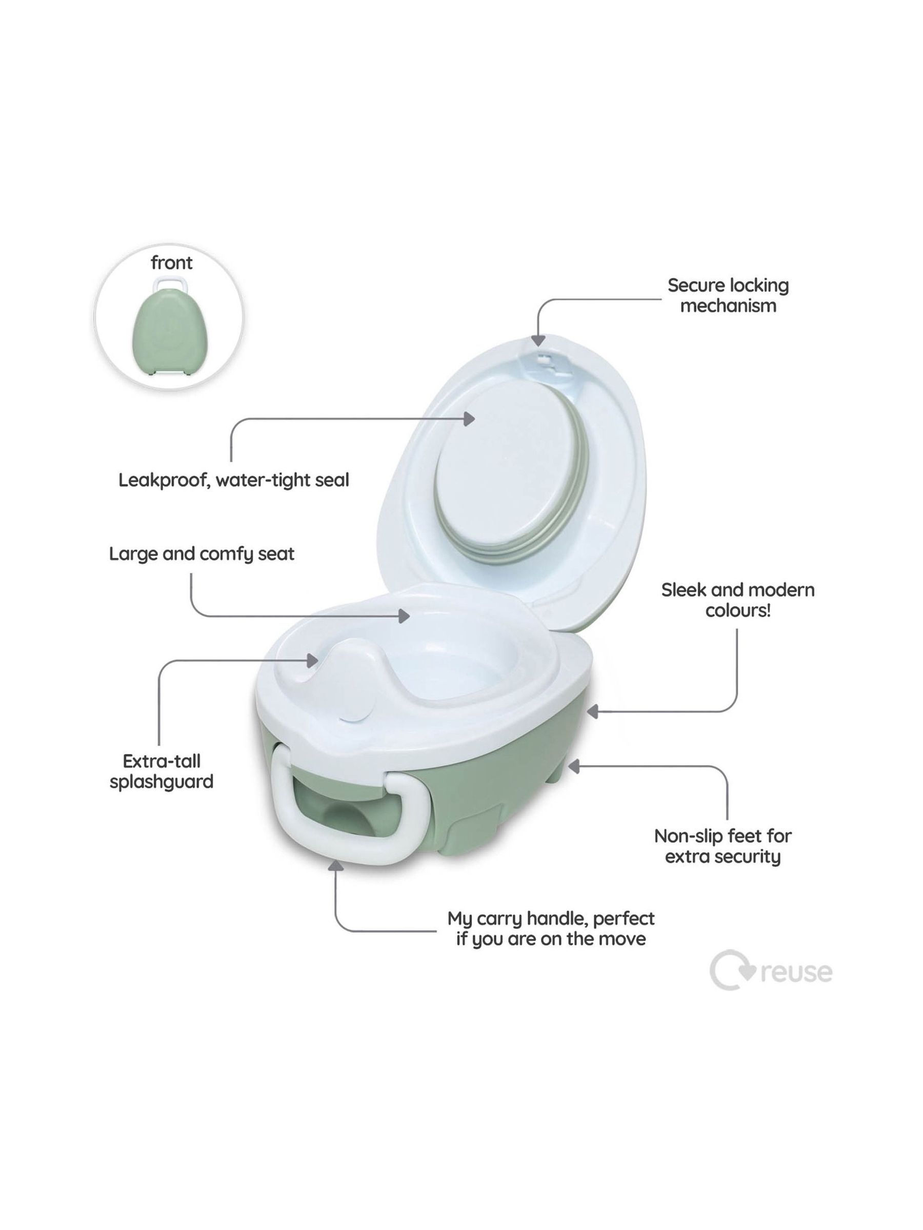 My Carry Potty Travel Potty - Image 8 of 8