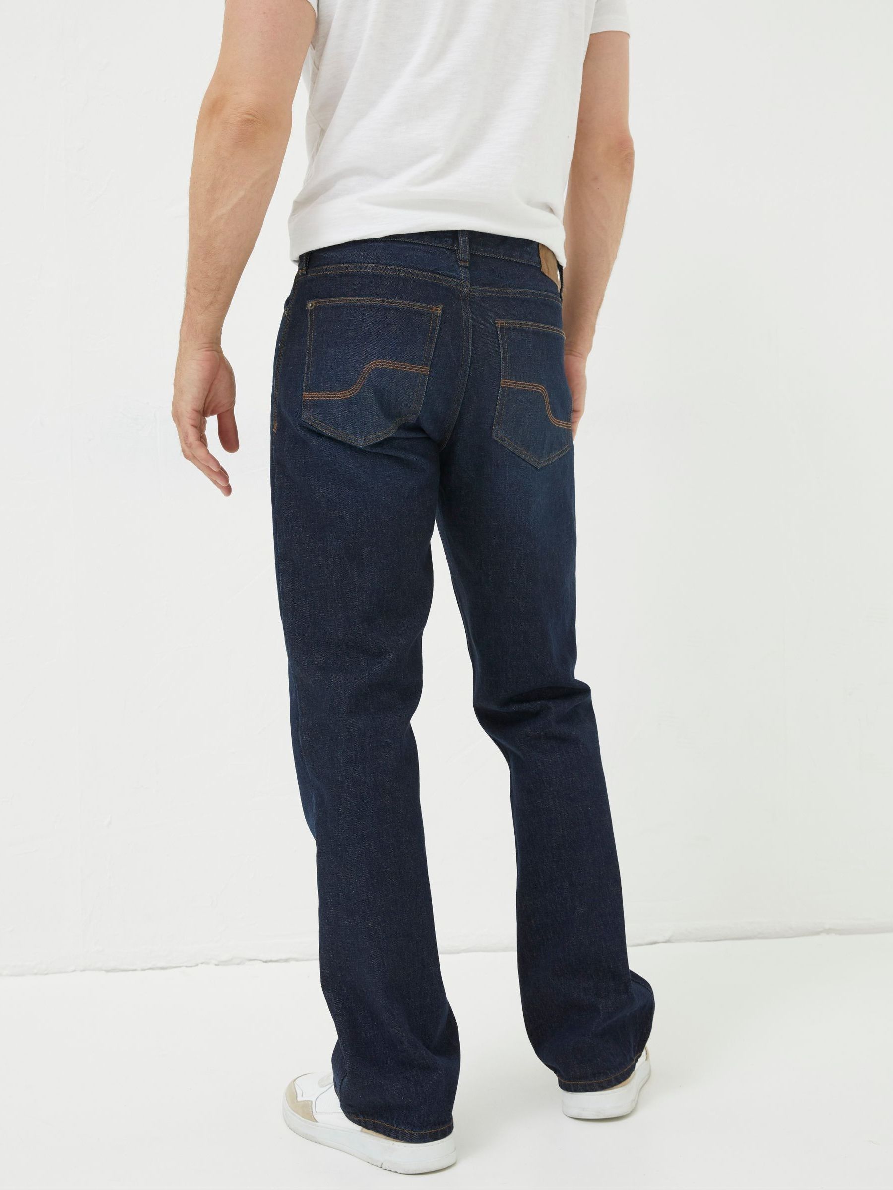Navy Blue Bootcut Jeans - Image 2 of 5