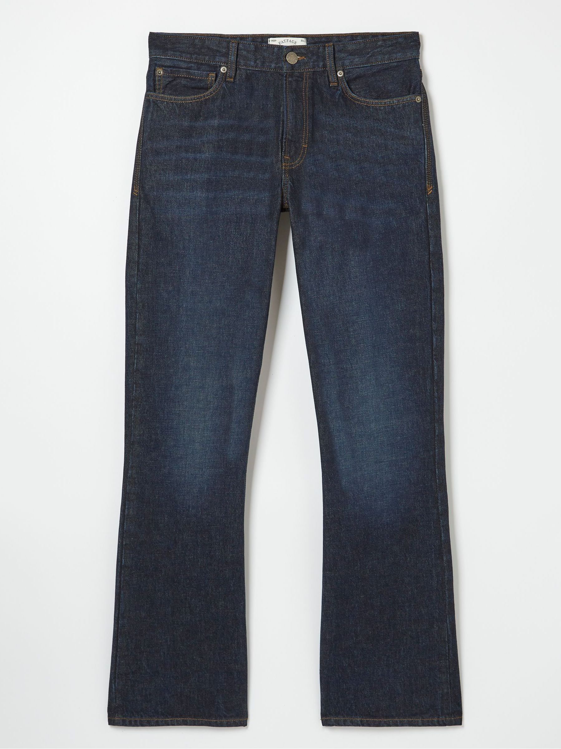 Navy Blue Bootcut Jeans - Image 5 of 5