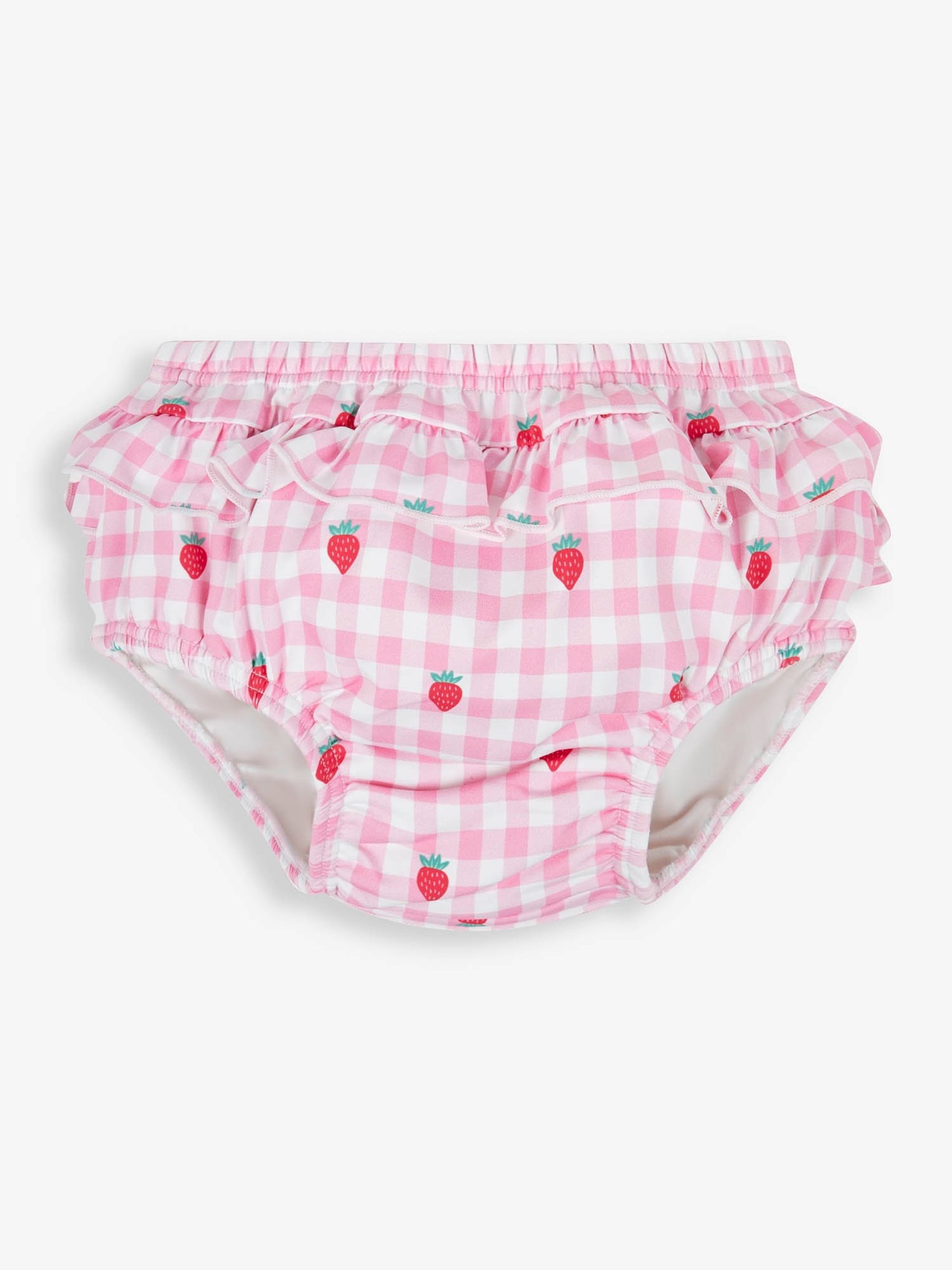 Pink Frilly Swim Nappy - Image 3 of 4
