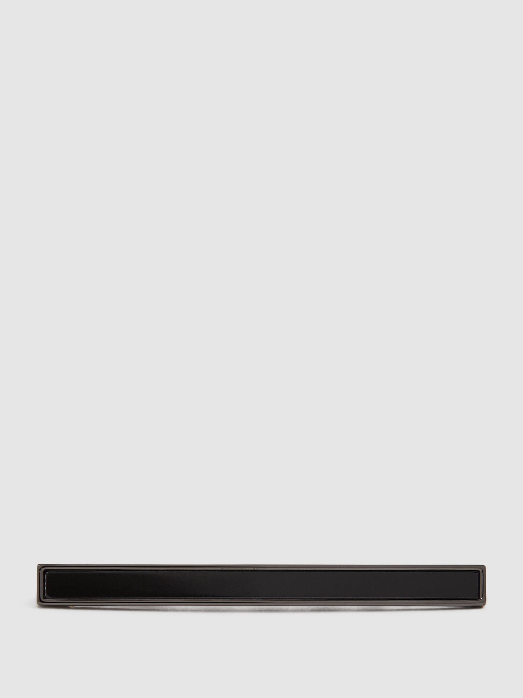 Onyx Tie Bar in Gunmetal/Onyx - Image 1 of 5