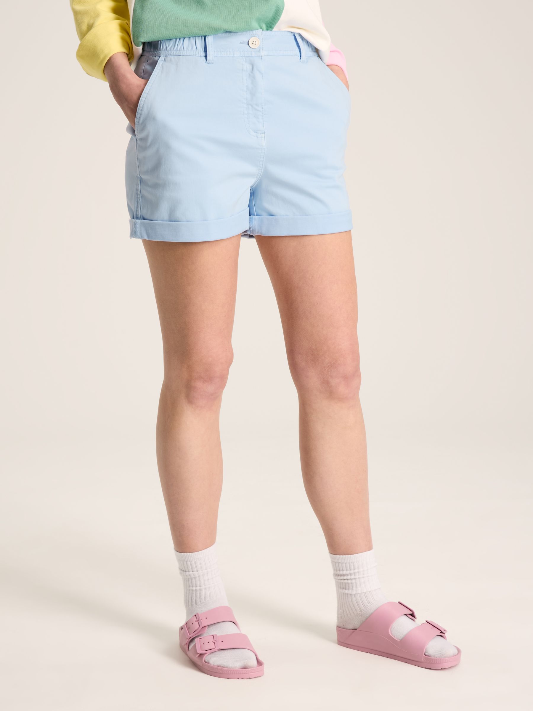 Light Blue Chino Shorts - Image 2 of 4