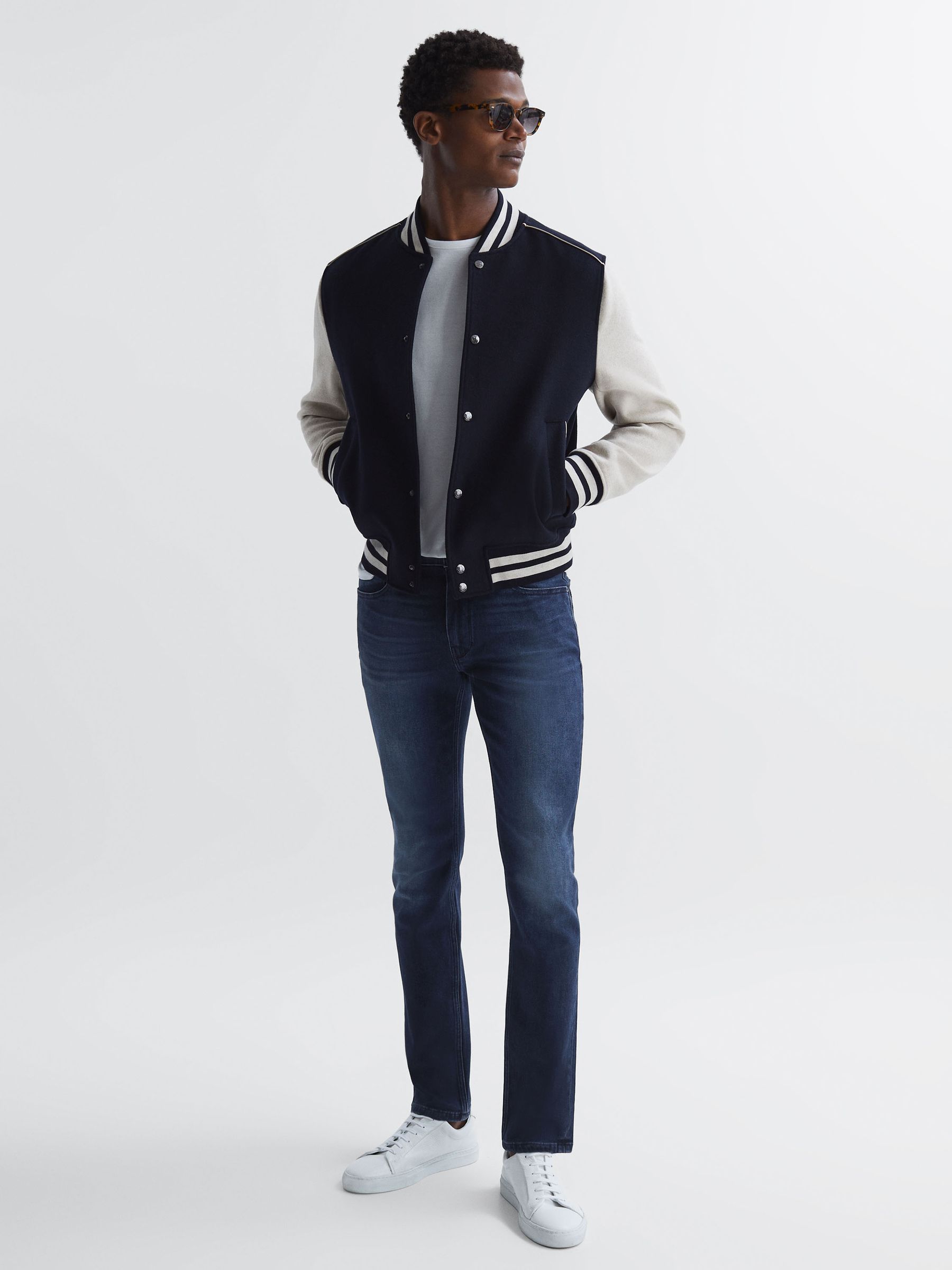 Paige High Stretch Jeans in Barma - Image 3 of 4
