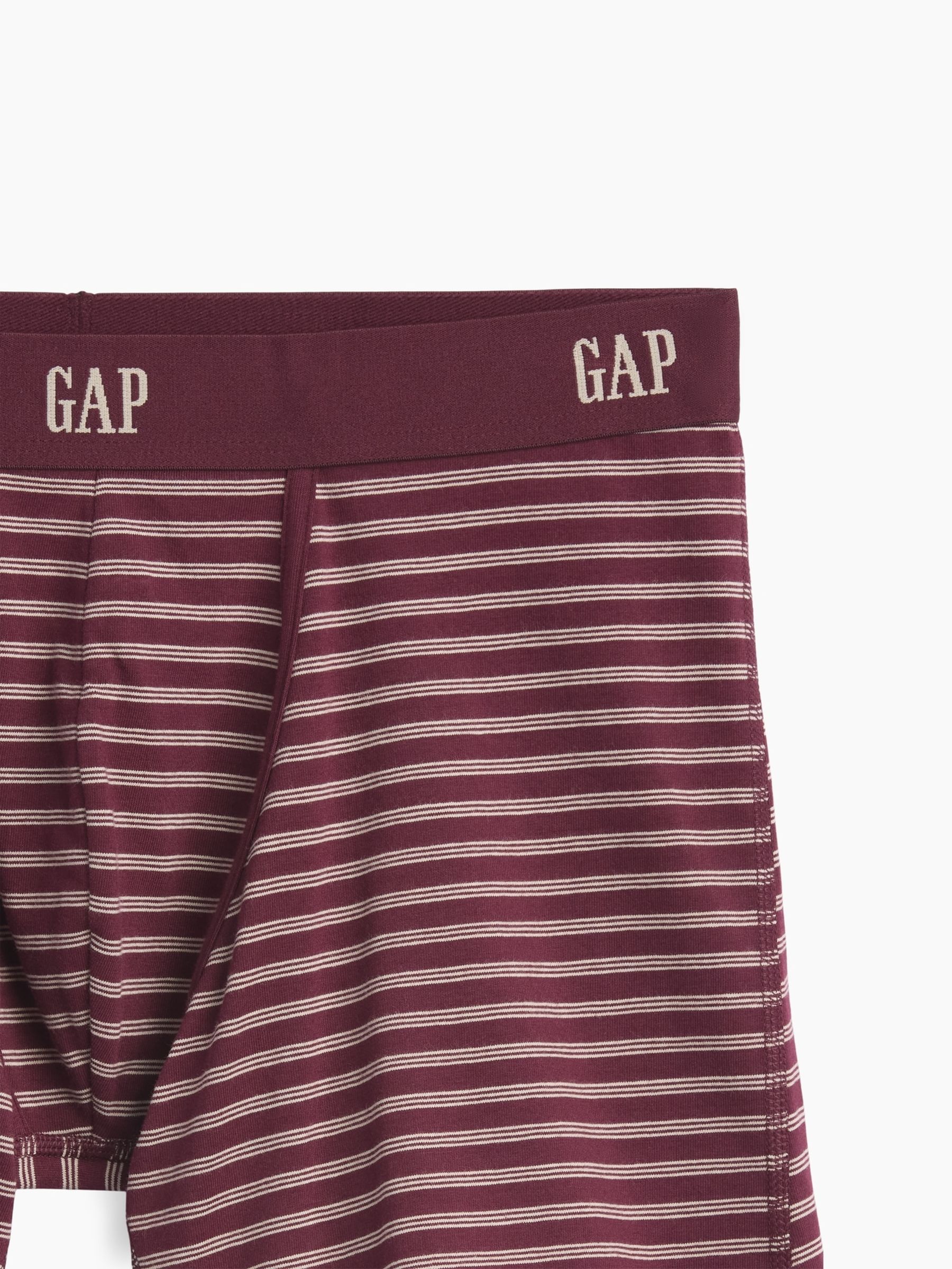 Multi 5 inch Stretch Cotton Boxer Briefs 3-Pack - Image 2 of 2