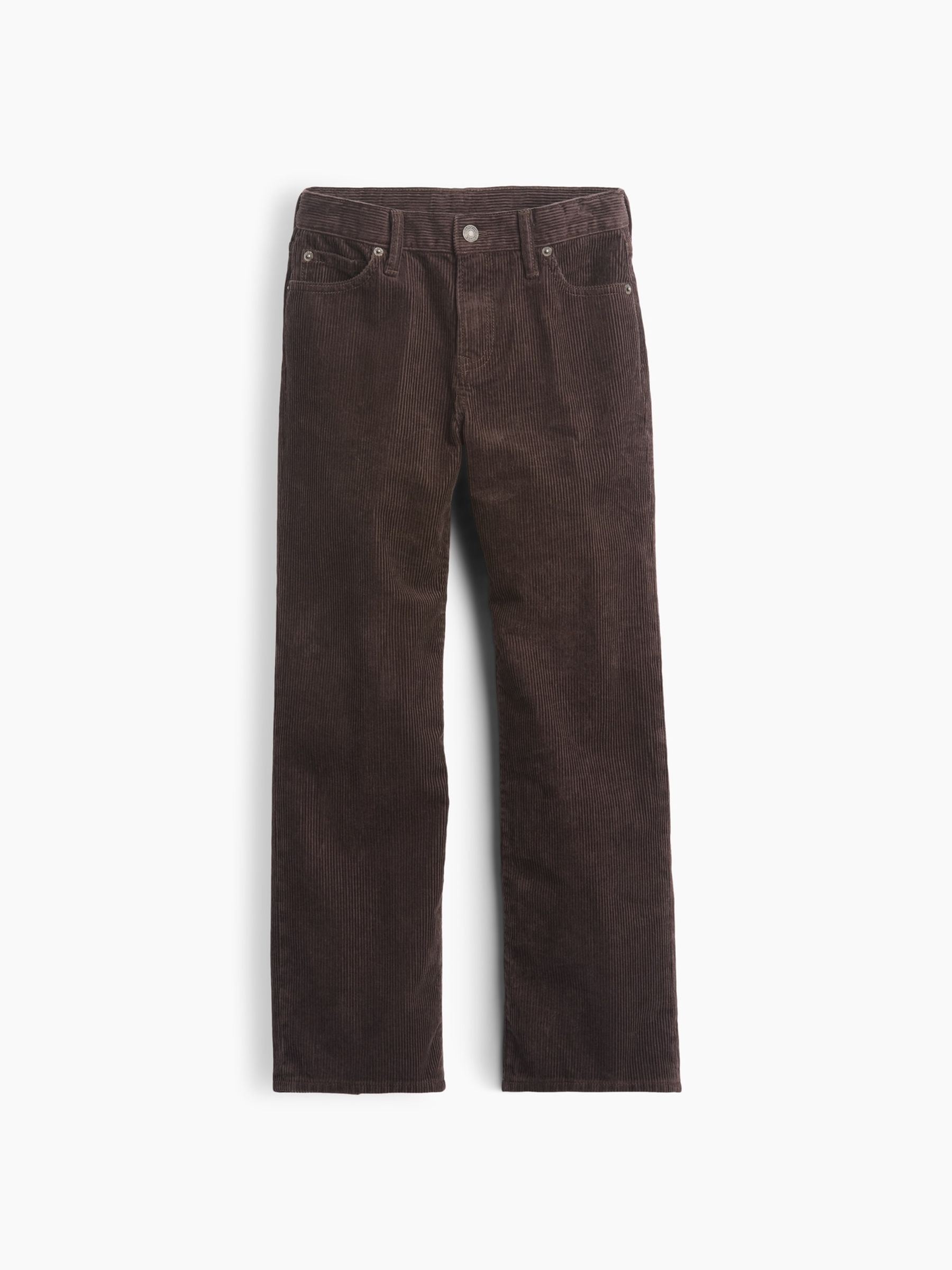 Dark Brown Corduroy '90s Loose Jeans - Image 3 of 4