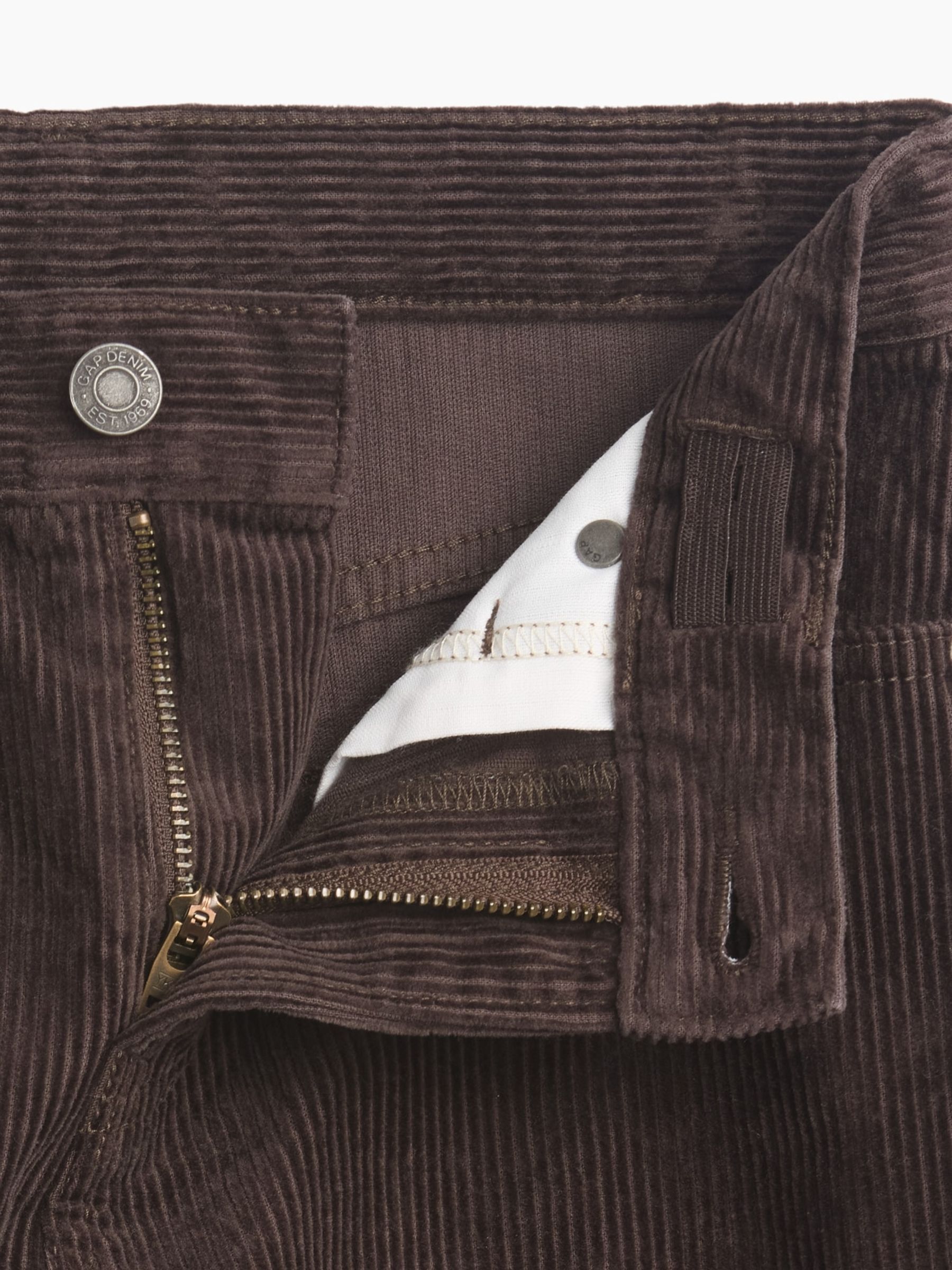 Dark Brown Corduroy '90s Loose Jeans - Image 4 of 4 Dark Brown Corduroy '90s Loose Jeans - Image 4 of 4