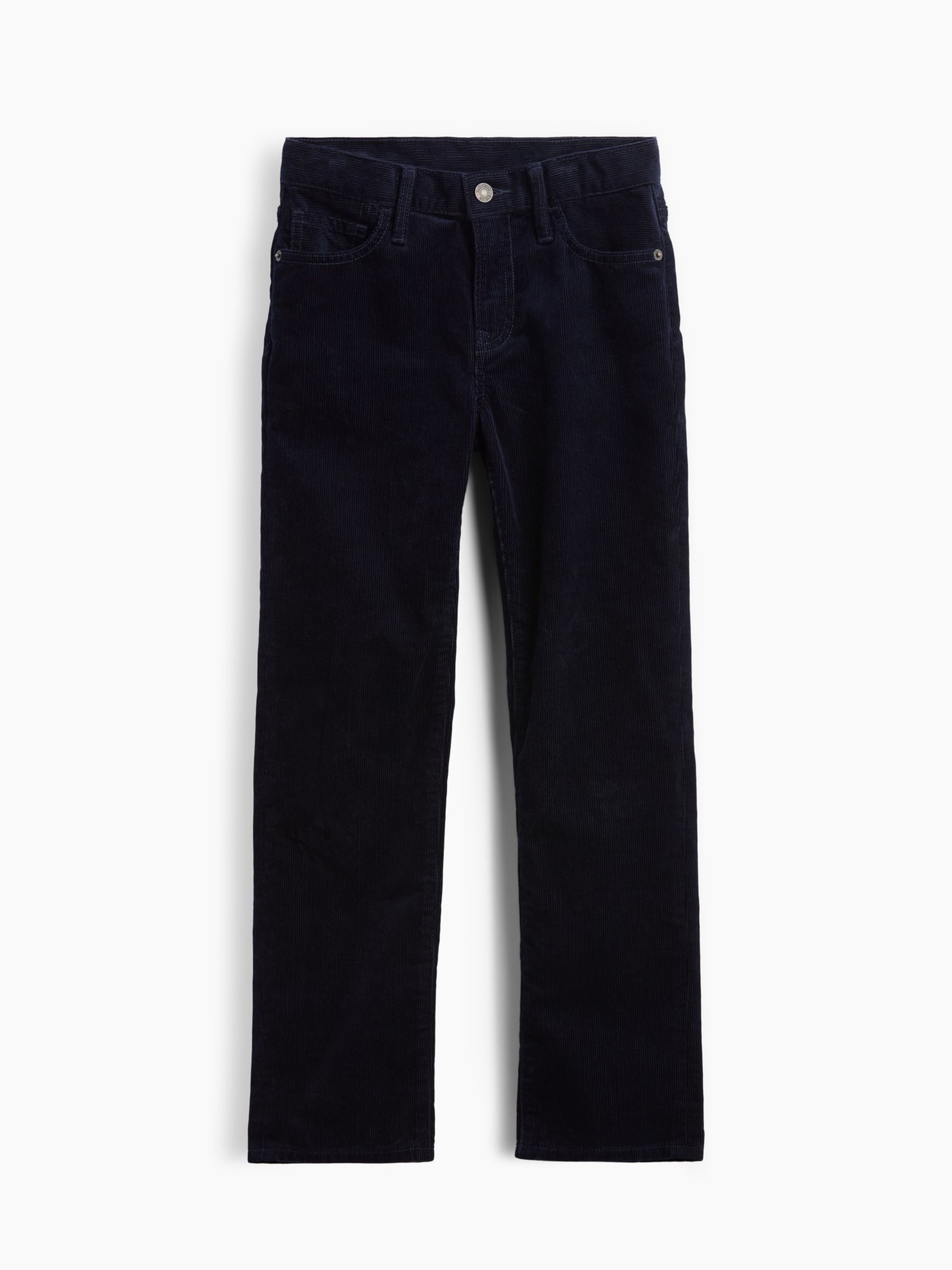 Navy Relaxed Straight Corduroy Jeans - Image 5 of 6