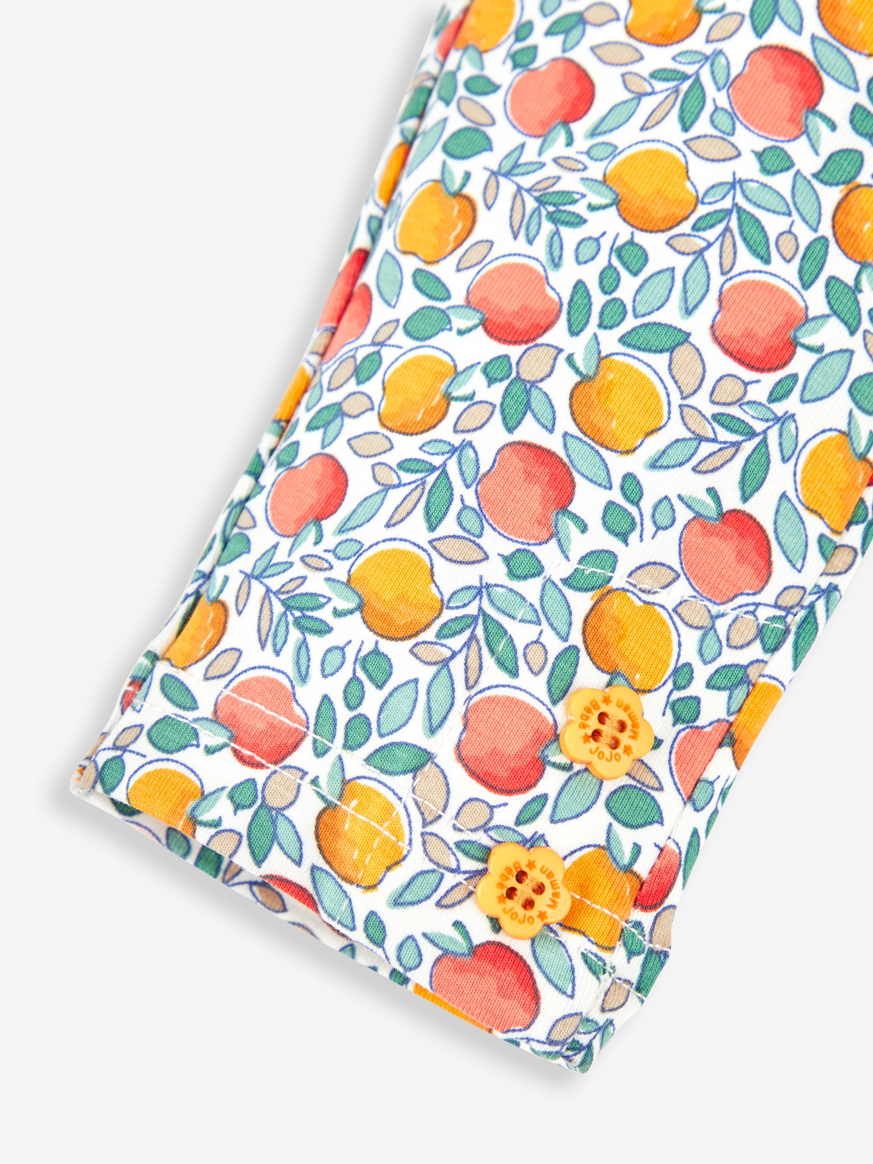 Russet Orange Apple & Green Girls' 2-Pack Leggings - Image 4 of 6