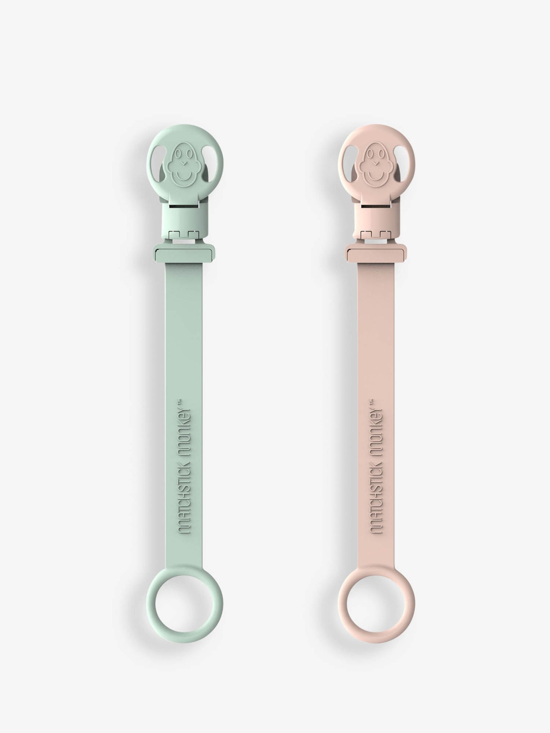 Matchstick Monkey Double Soother Clip - Image 1 of 7