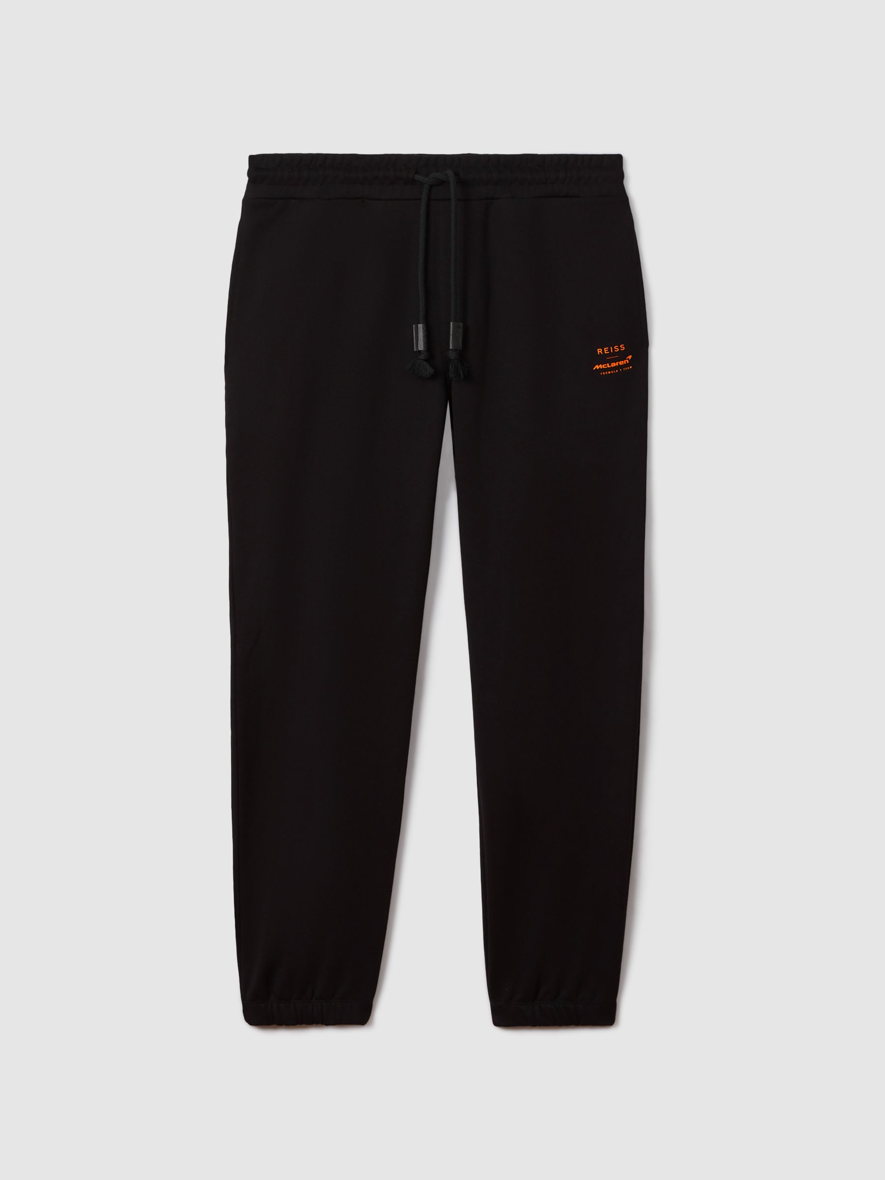 McLaren F1 Cotton Drawstring Joggers in Black - Image 2 of 12