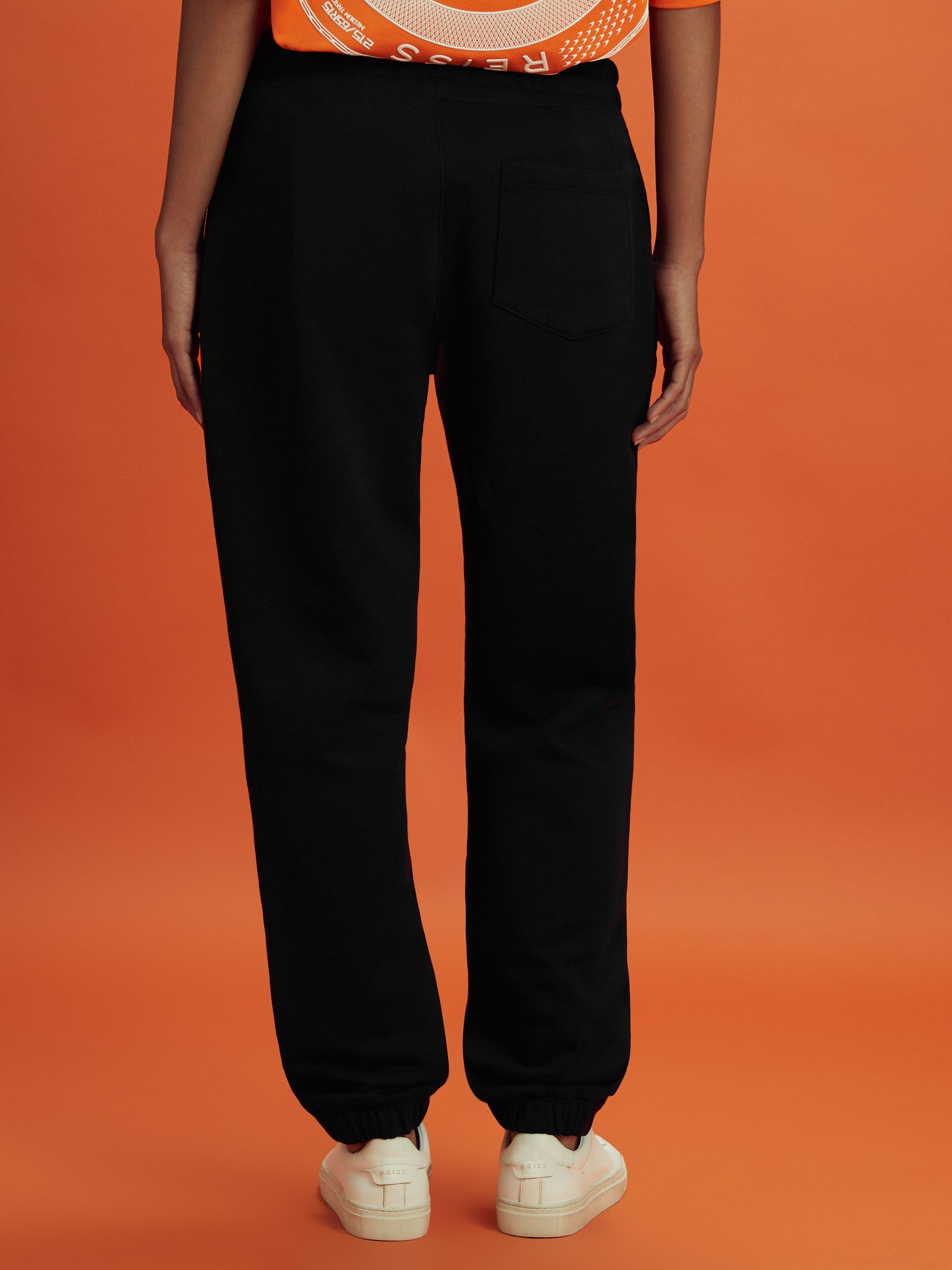 McLaren F1 Cotton Drawstring Joggers in Black - Image 6 of 12