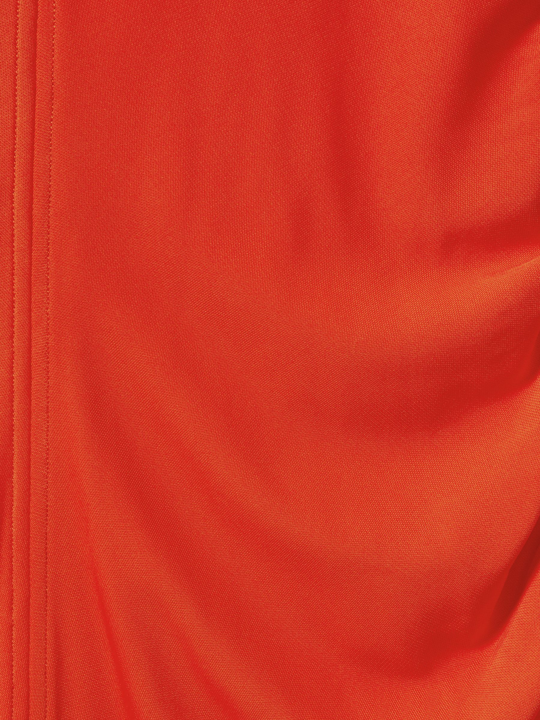 Jersey Halter Neck Midi Dress in Orange - Image 5 of 5