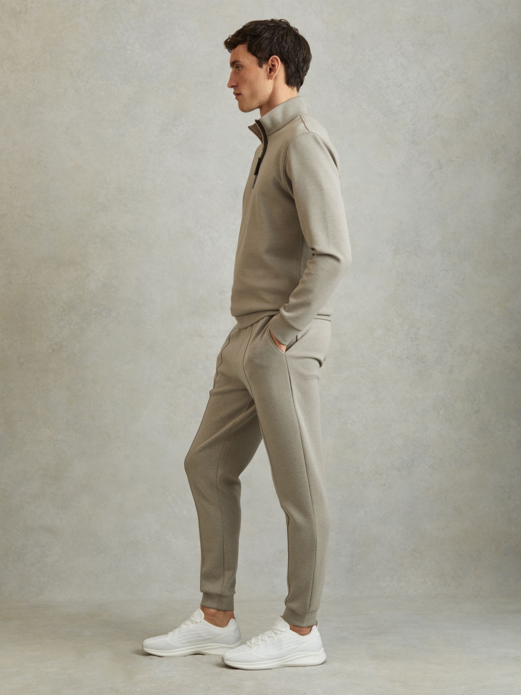 Hybrid Knit Running Trainers in White - Image 5 of 5