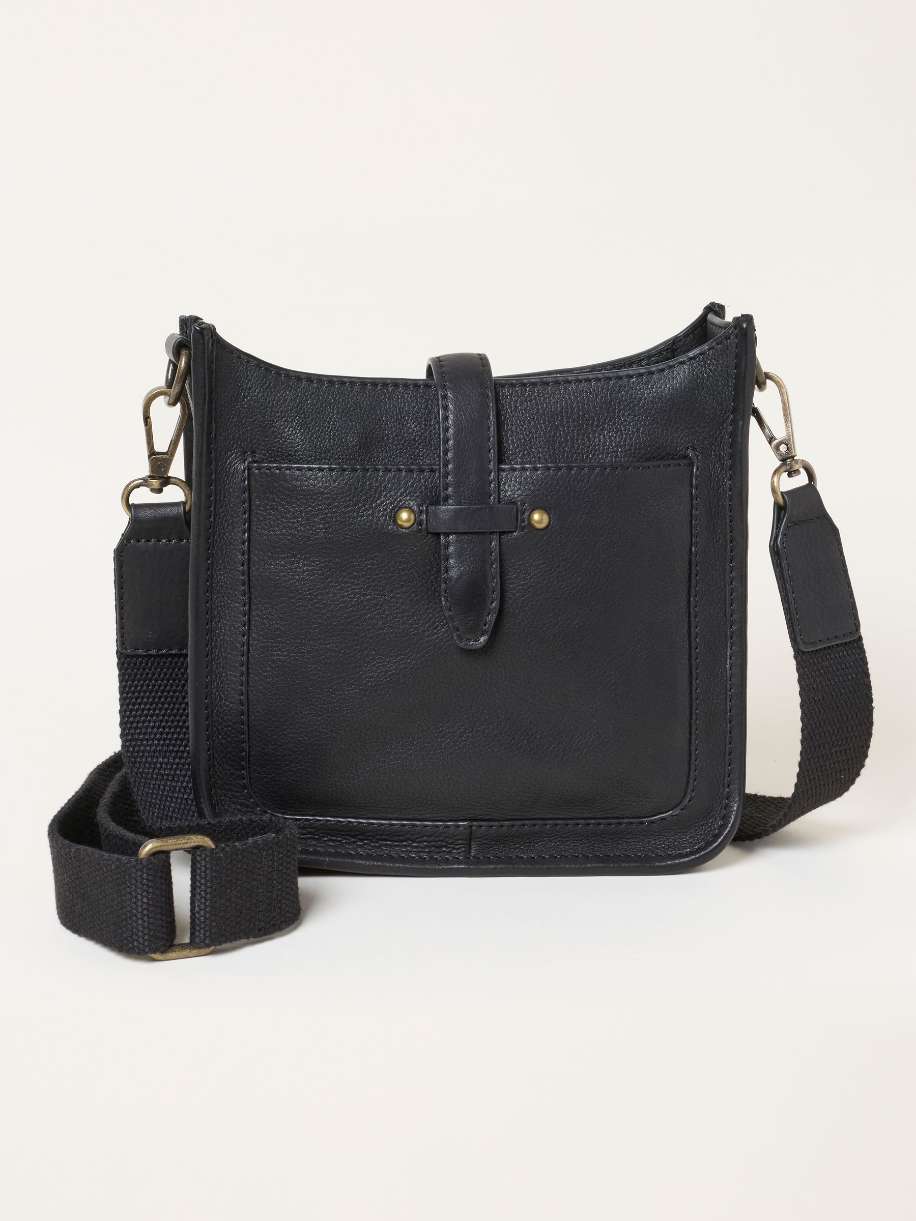 Mini Alma Black Leather Crossbody Bag - Image 1 of 3