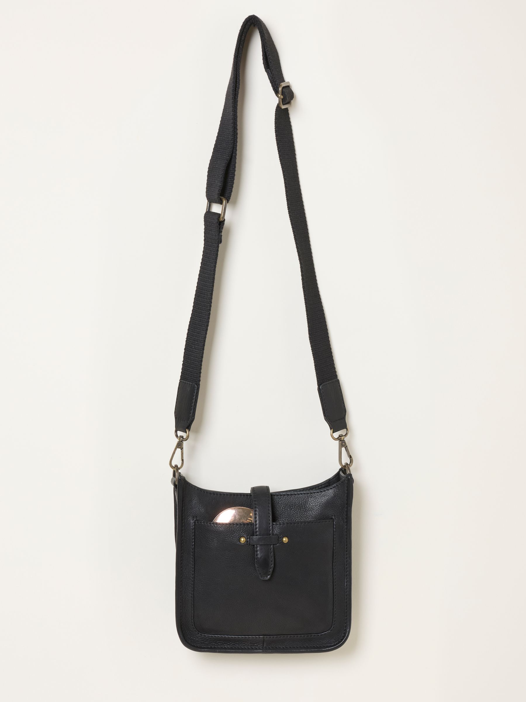 Mini Alma Black Leather Crossbody Bag - Image 2 of 3