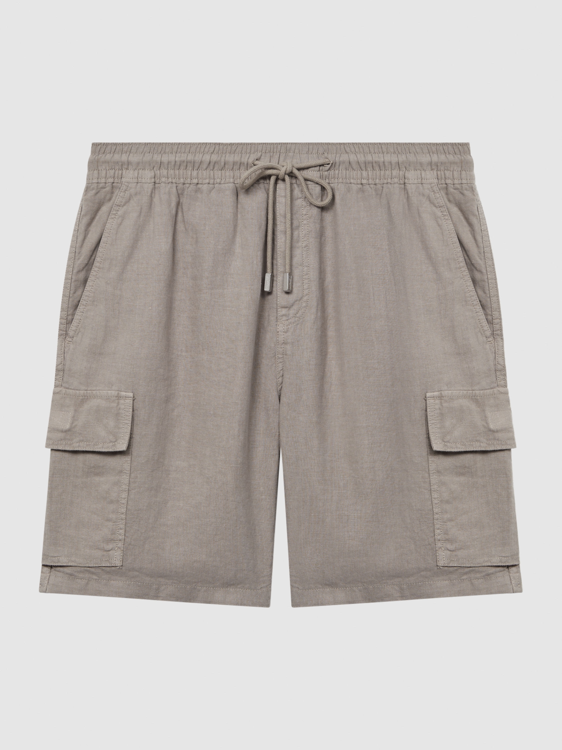 Vilebrequin 100% Linen Shorts in Camel - Image 2 of 4 Vilebrequin 100% Linen Shorts in Camel - Image 2 of 4