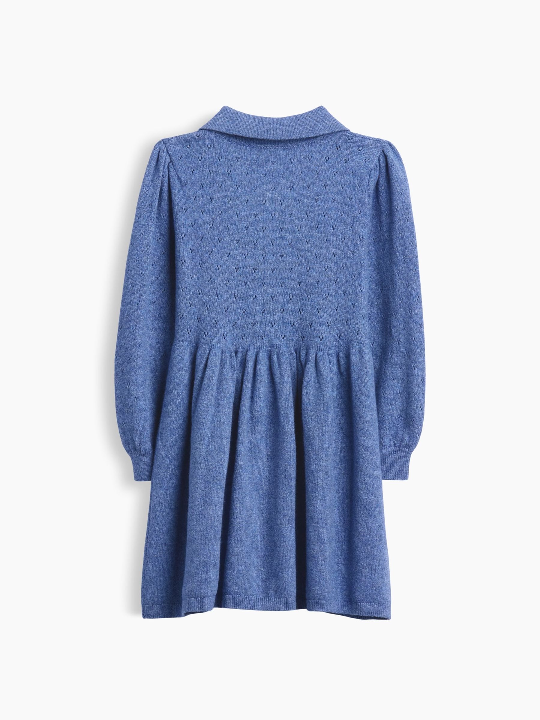 Blue CashSoft Collared Dress - Image 3 of 3