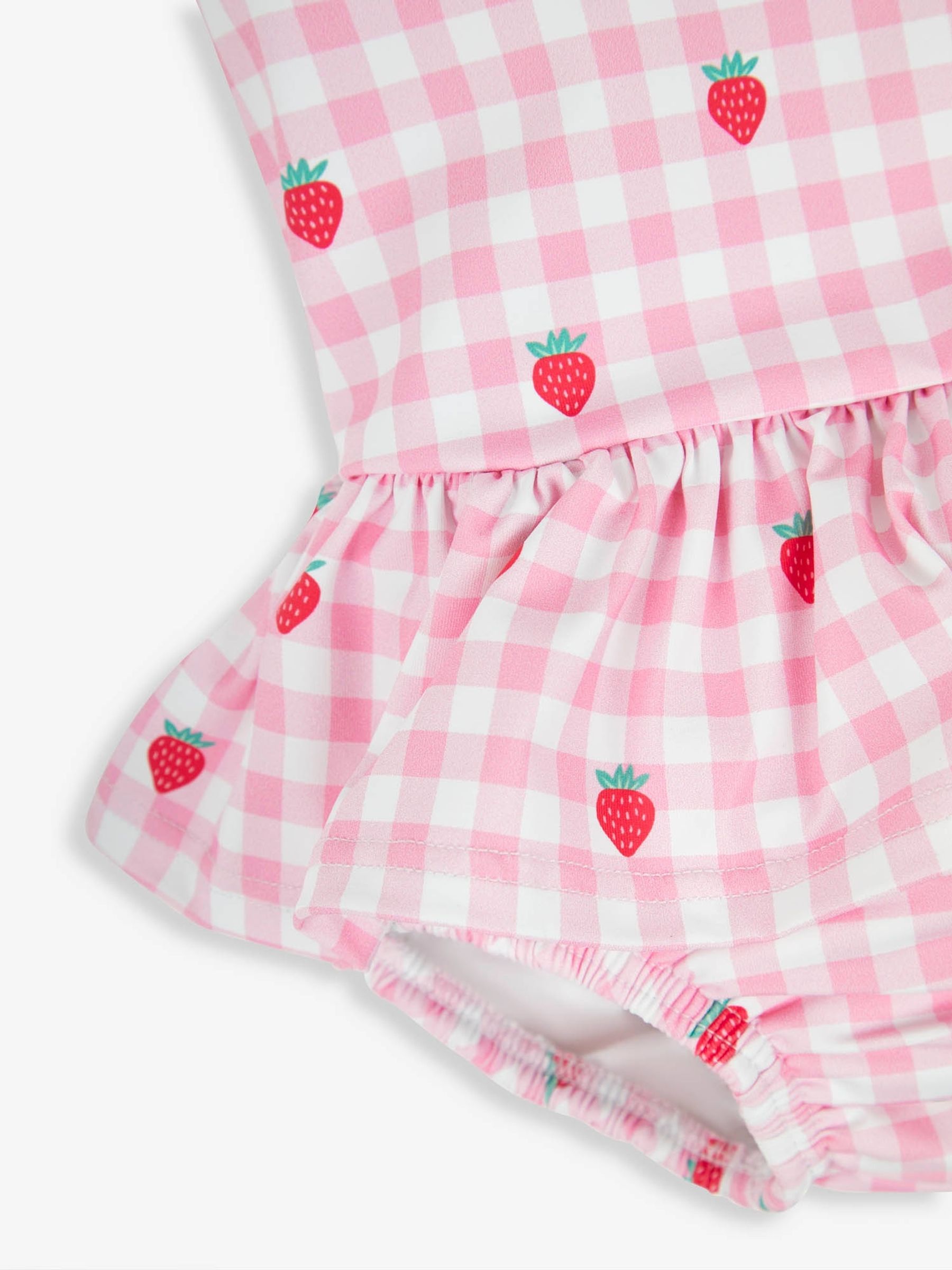 Pink Swimsuit with Integral Nappy - Image 8 of 8