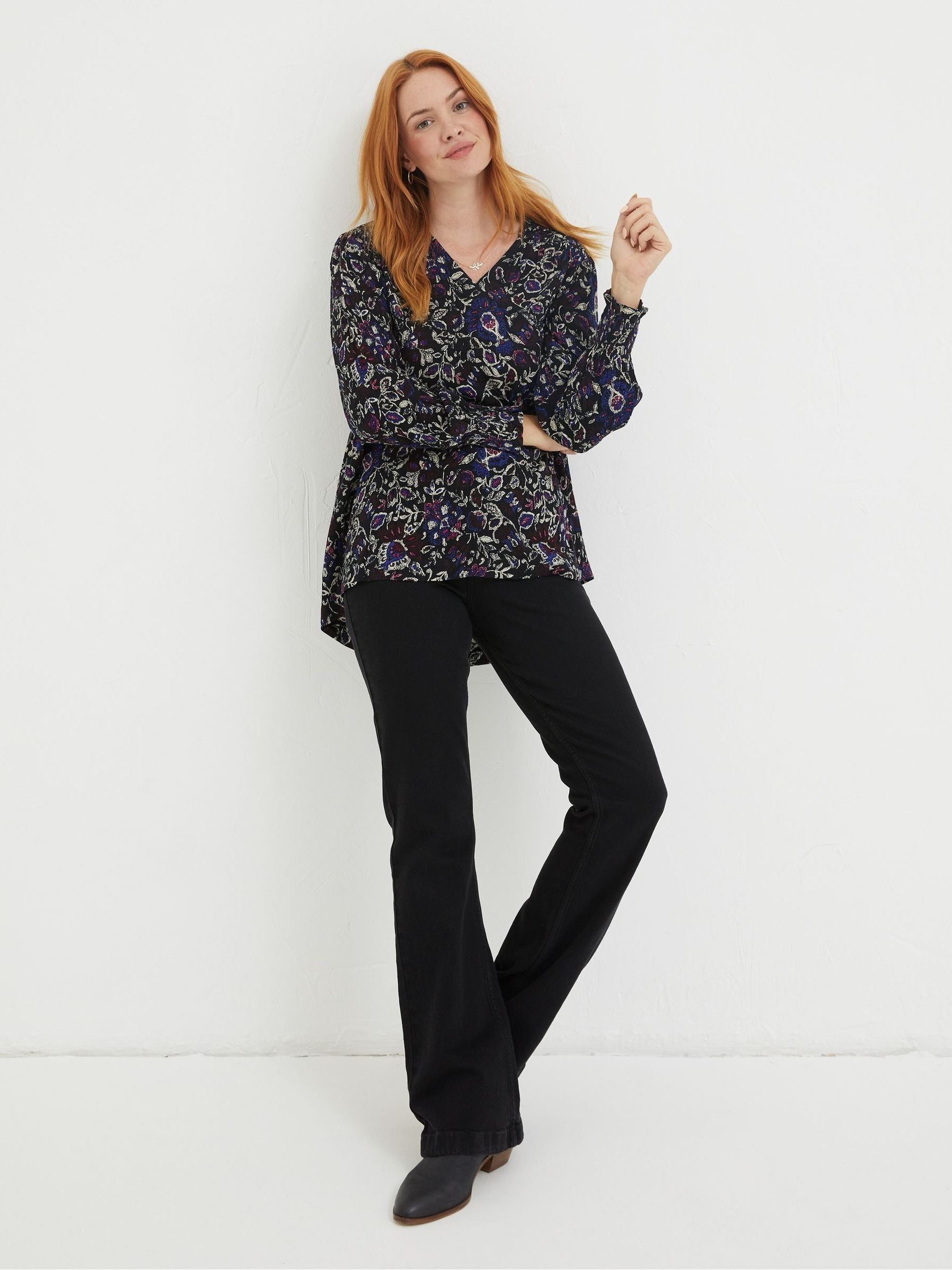 Black Patsy Inspirit Floral Tunic - Image 2 of 5