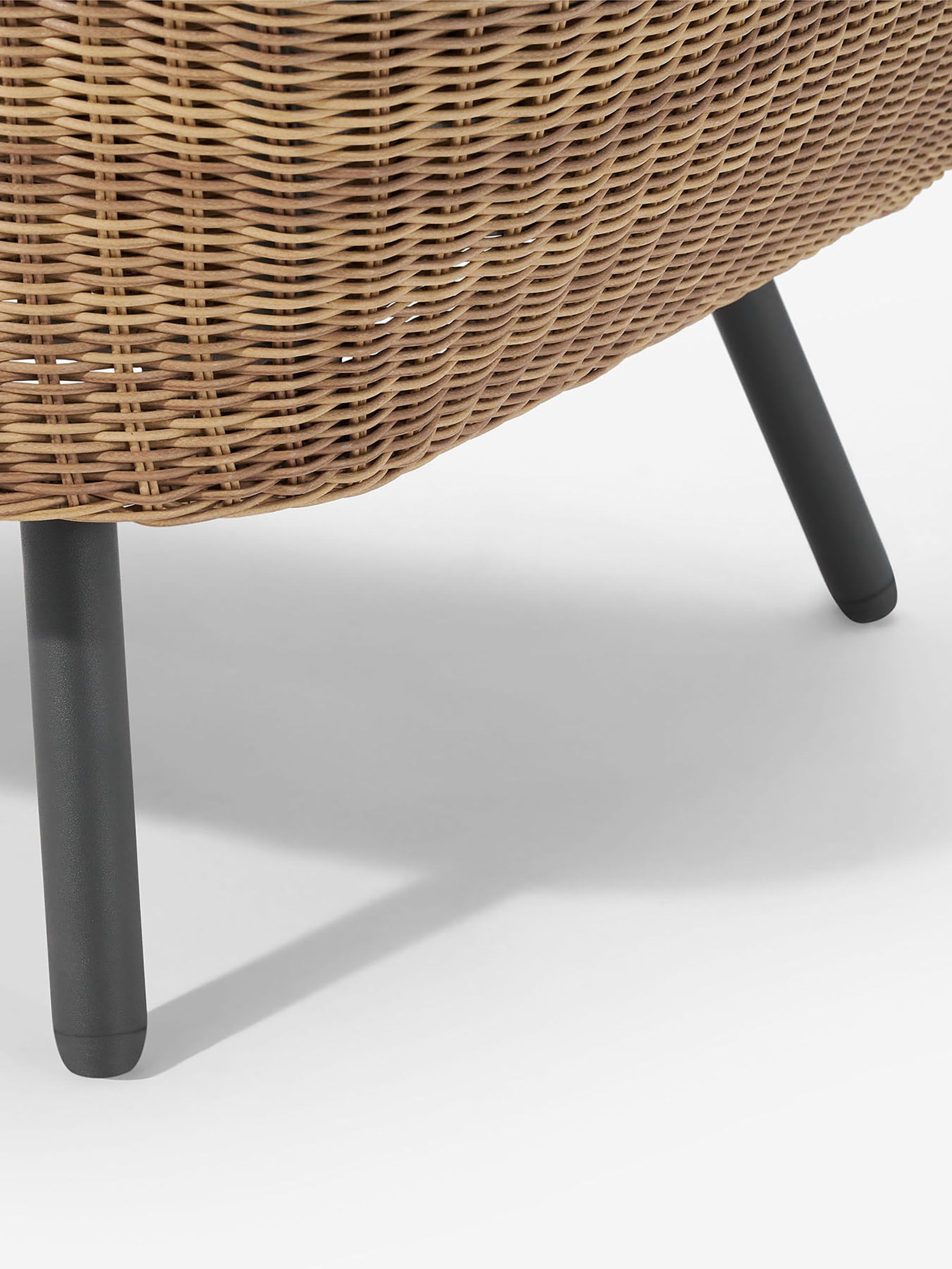 Jonah Garden Armchair Polyrattan in Natural - Image 3 of 7