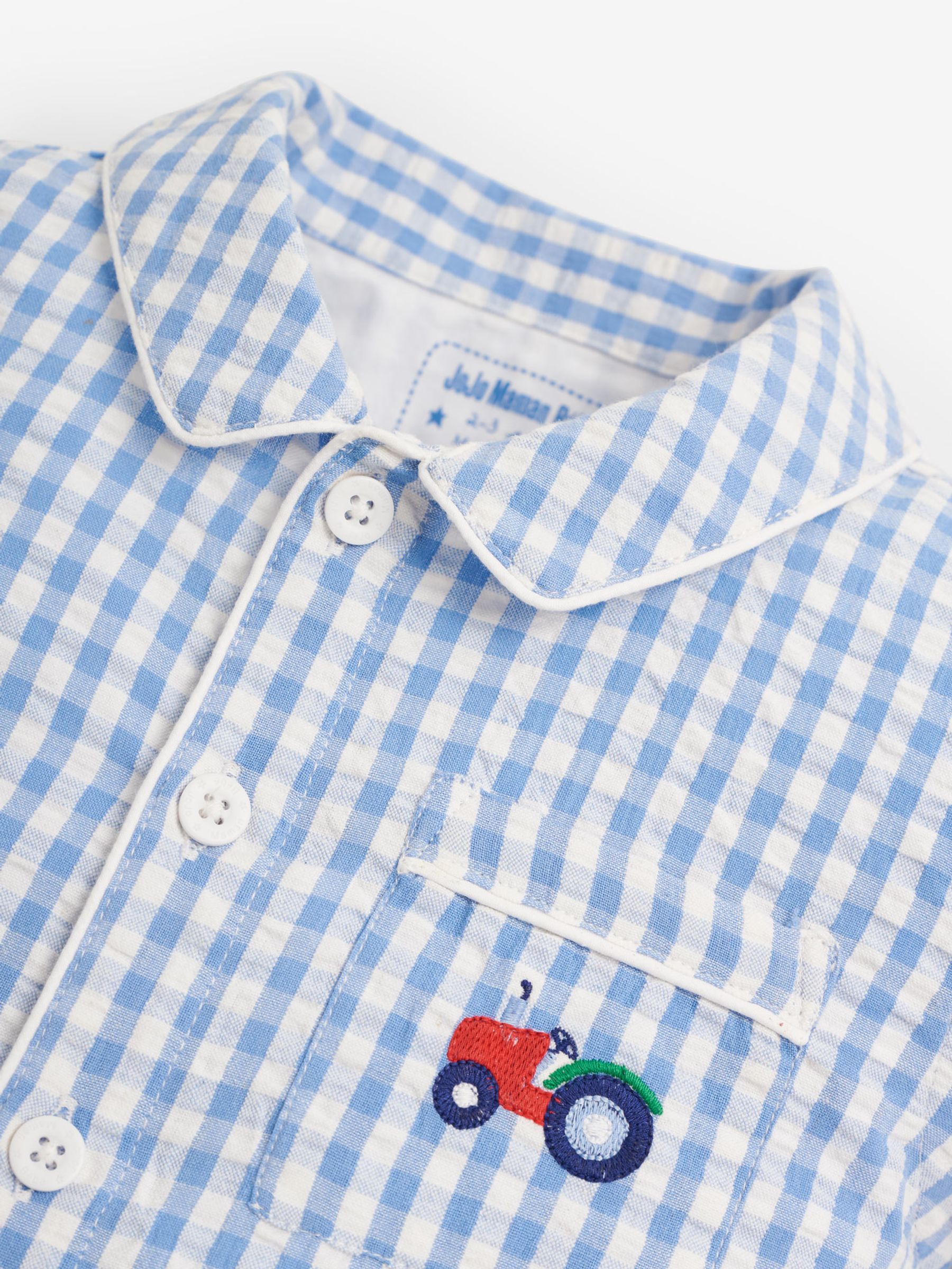 Blue Woven Pyjamas - Image 7 of 7