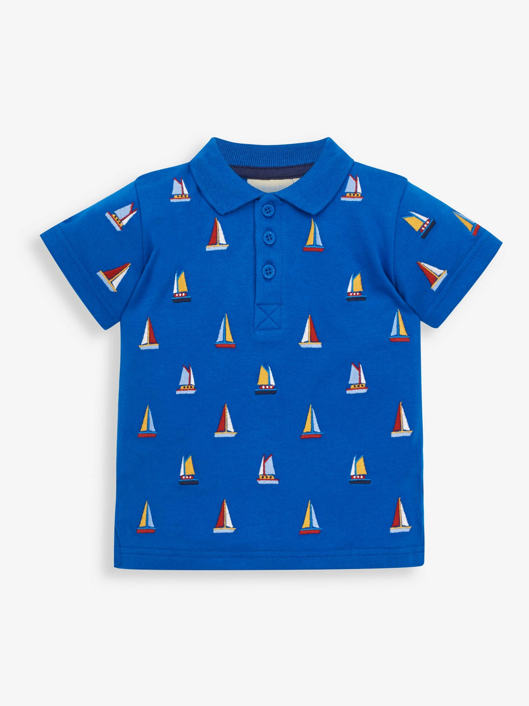 Cobalt Boys' Boat Embroidered Polo Shirt - Image 1 of 2
