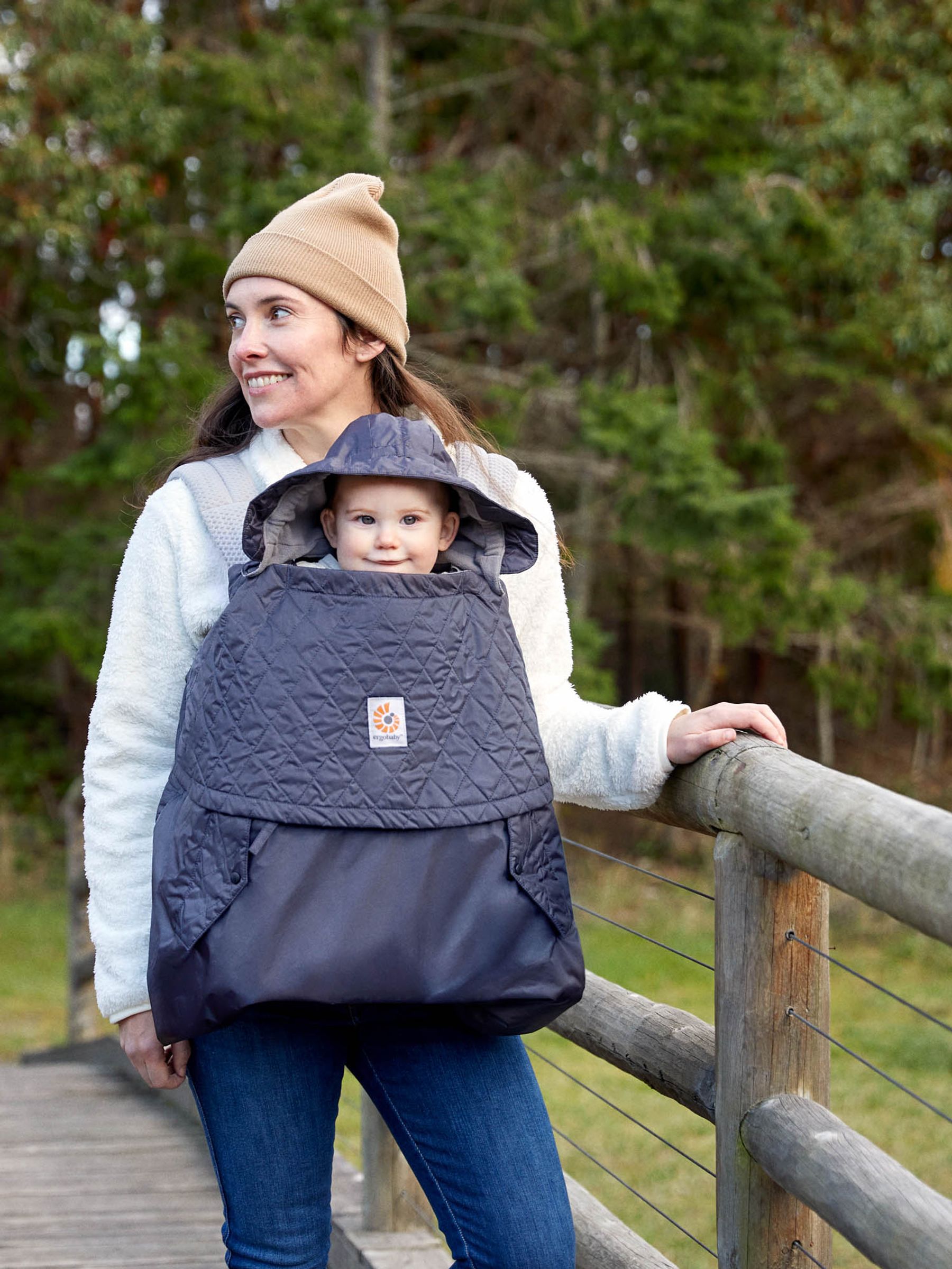 Black Ergobaby All Weather Carrier Cover - Image 1 of 8