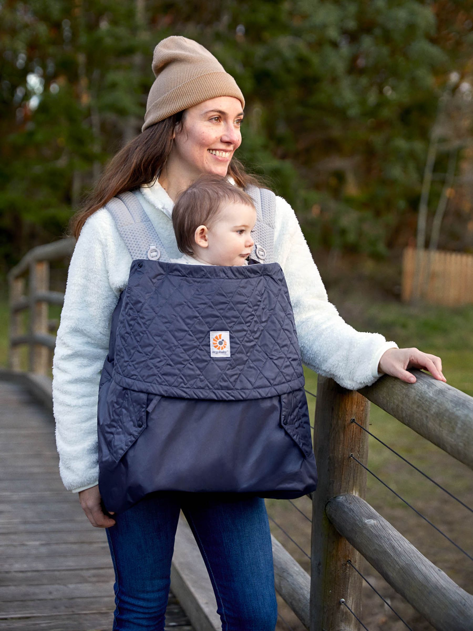 Black Ergobaby All Weather Carrier Cover - Image 2 of 8